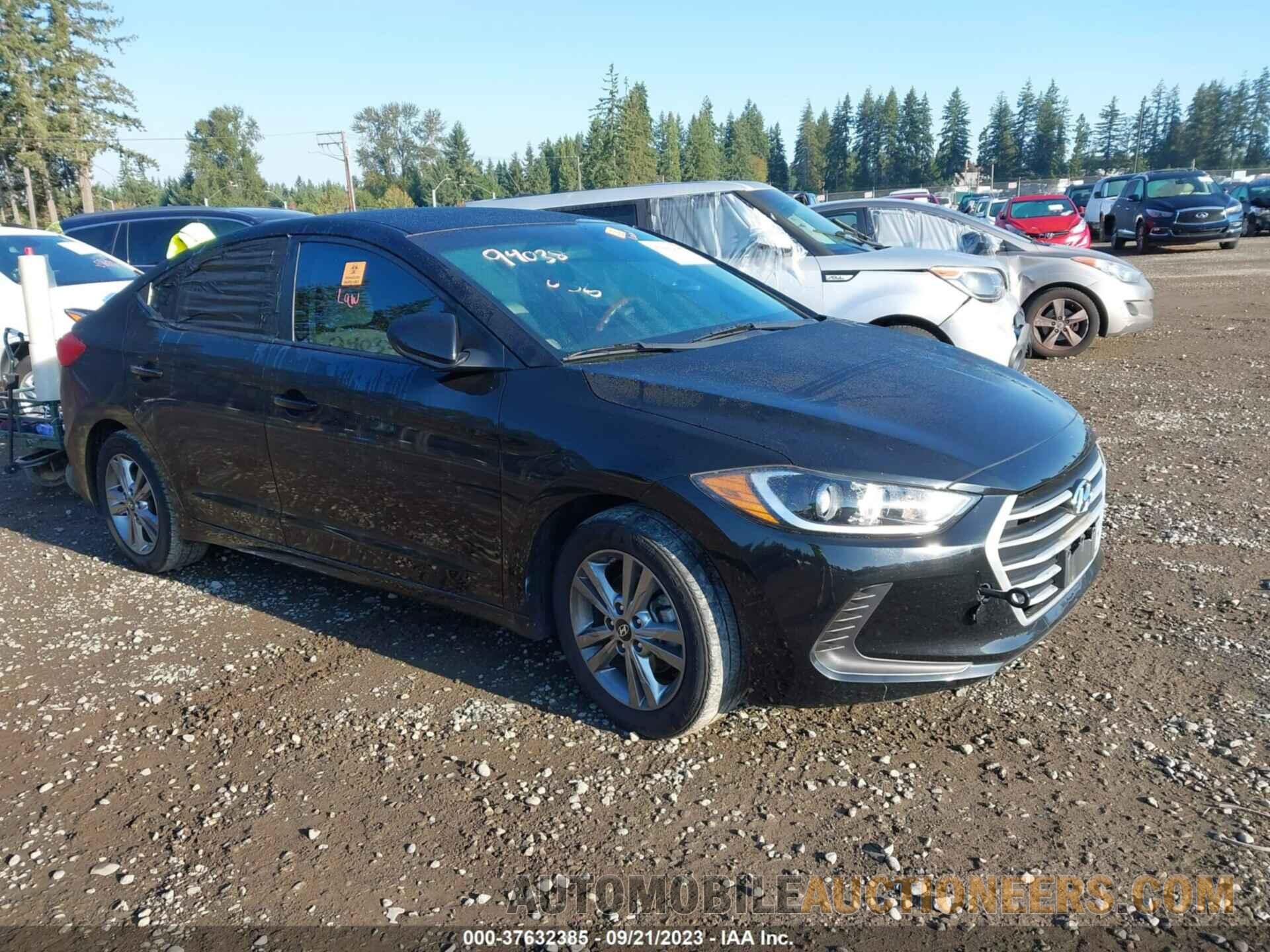 KMHD84LF1JU503107 HYUNDAI ELANTRA 2018