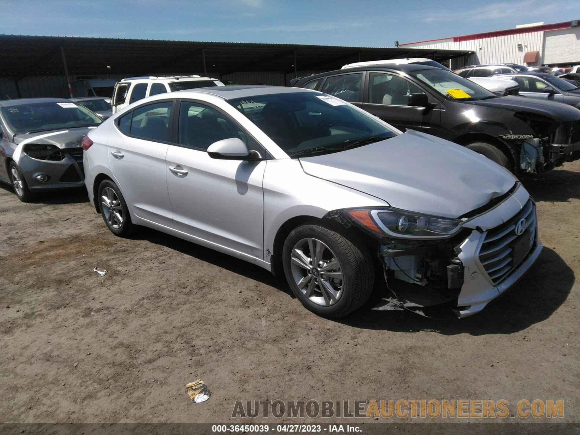 KMHD84LF1JU513491 HYUNDAI ELANTRA 2018