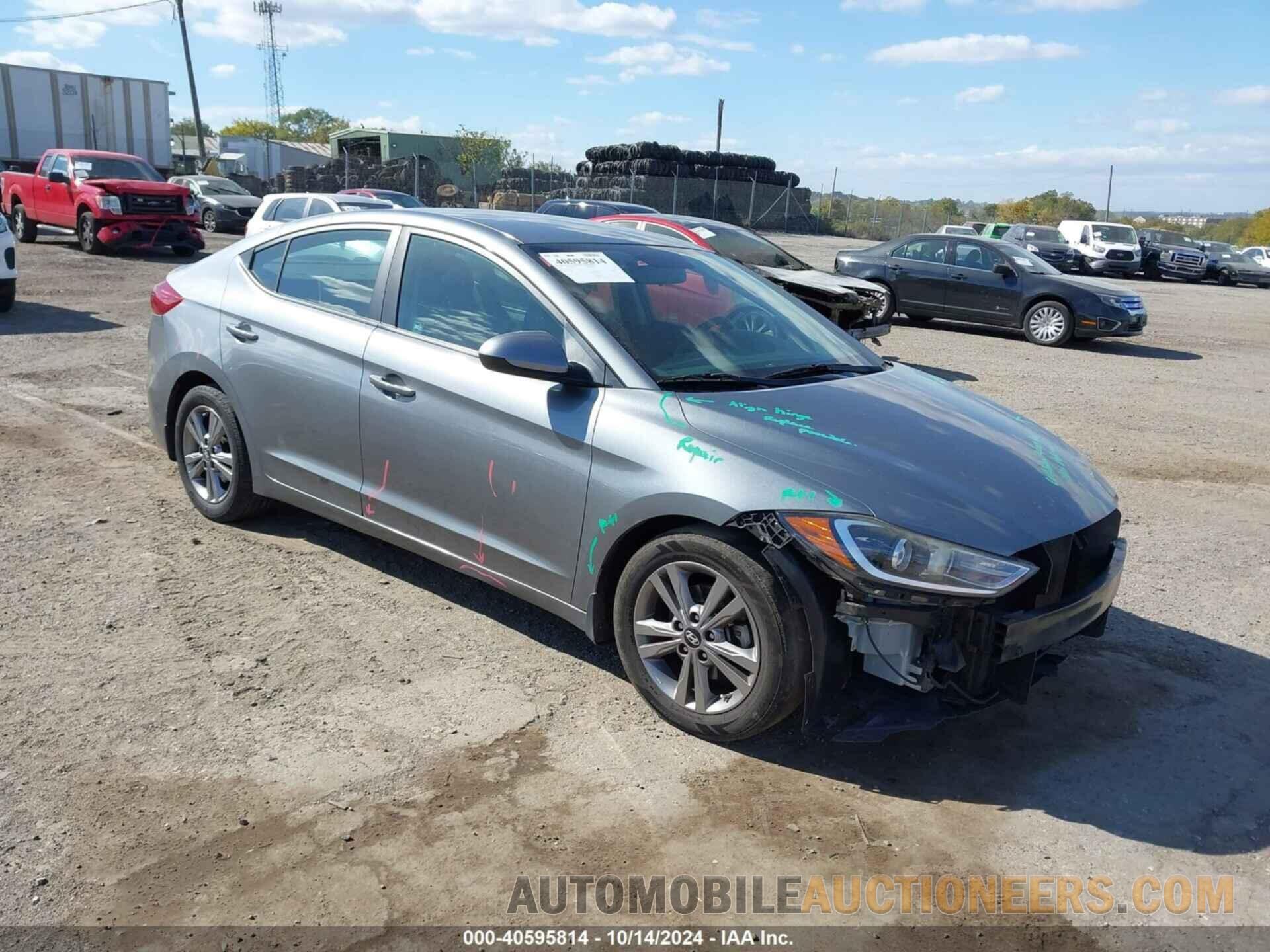 KMHD84LF1JU557202 HYUNDAI ELANTRA 2018