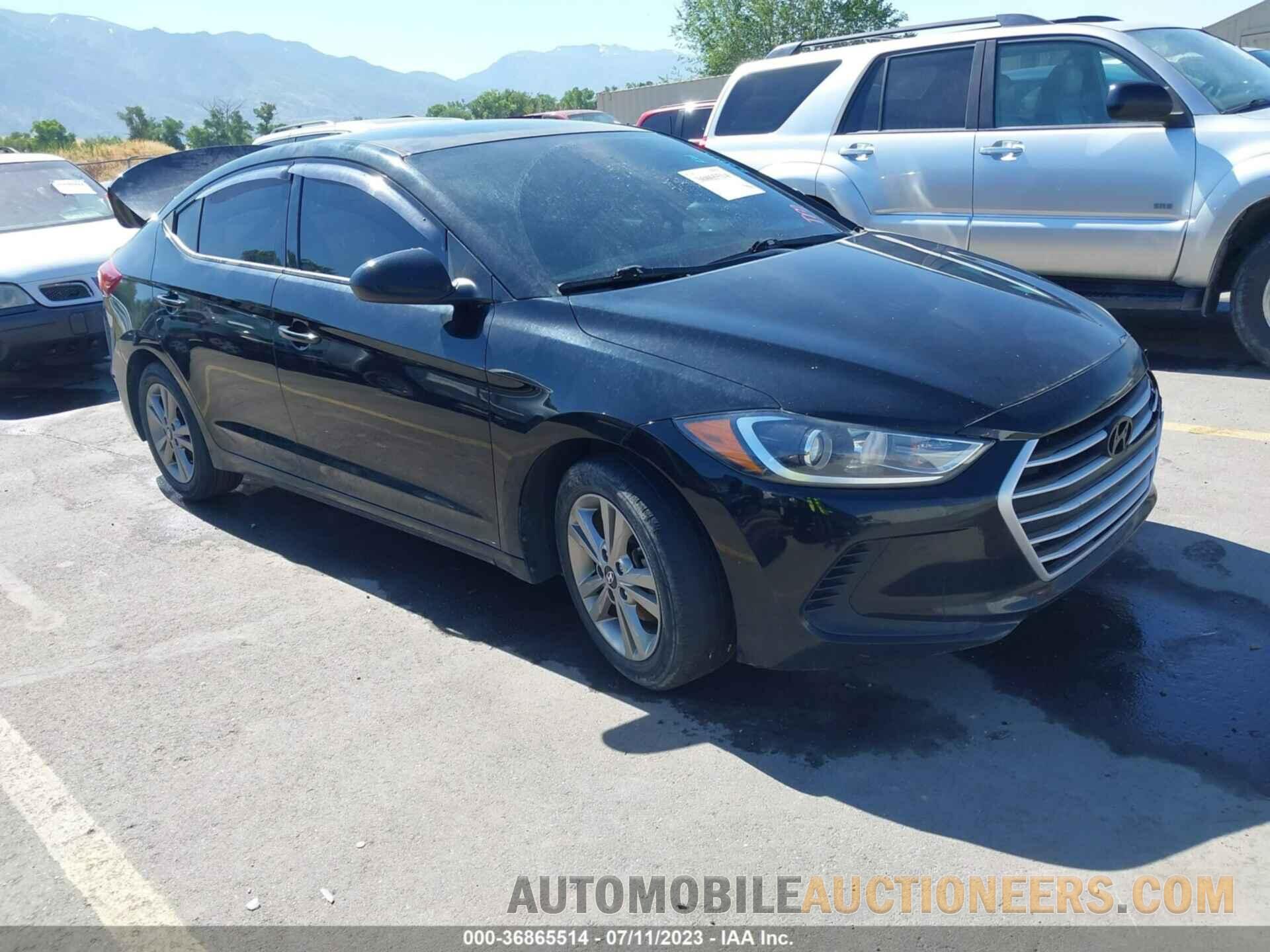 KMHD84LF1JU588871 HYUNDAI ELANTRA 2018