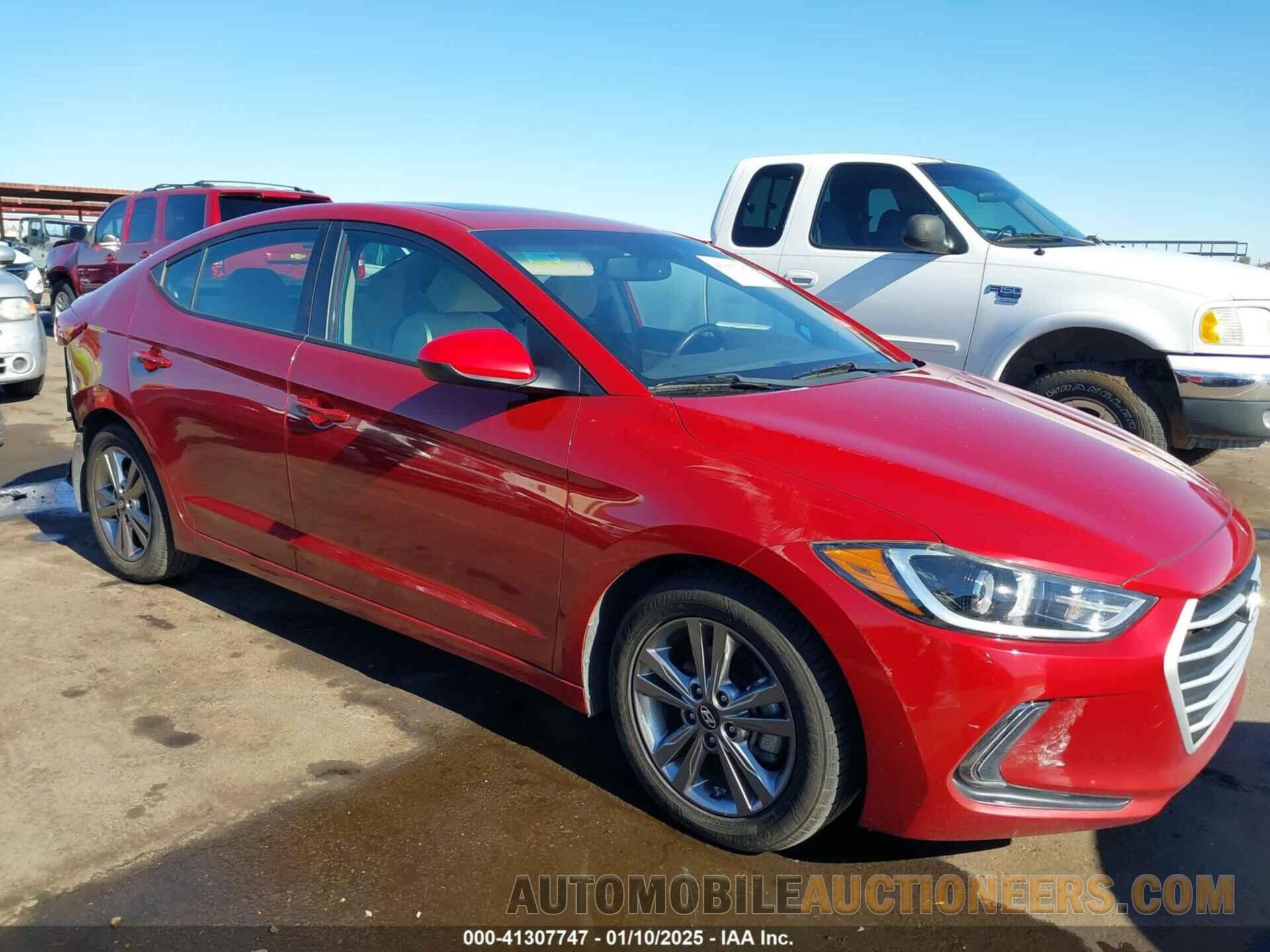 KMHD84LF1JU596405 HYUNDAI ELANTRA 2018