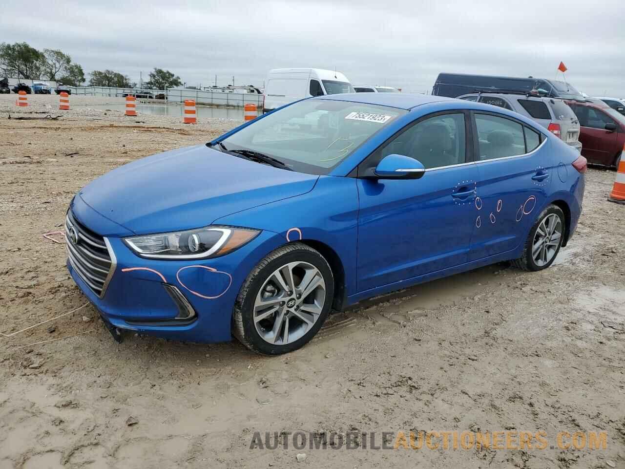 KMHD84LF1JU612490 HYUNDAI ELANTRA 2018