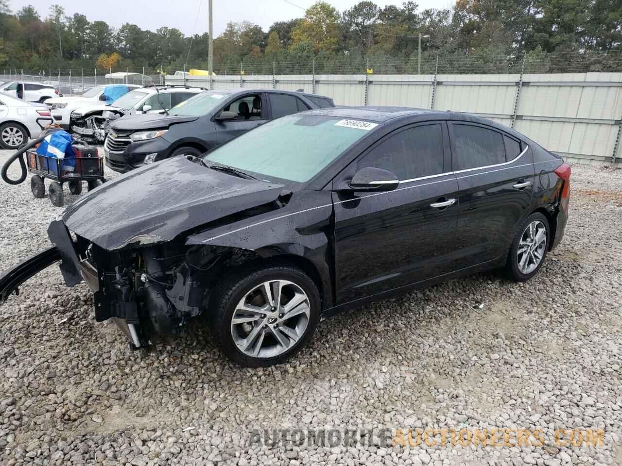 KMHD84LF2HU173391 HYUNDAI ELANTRA 2017