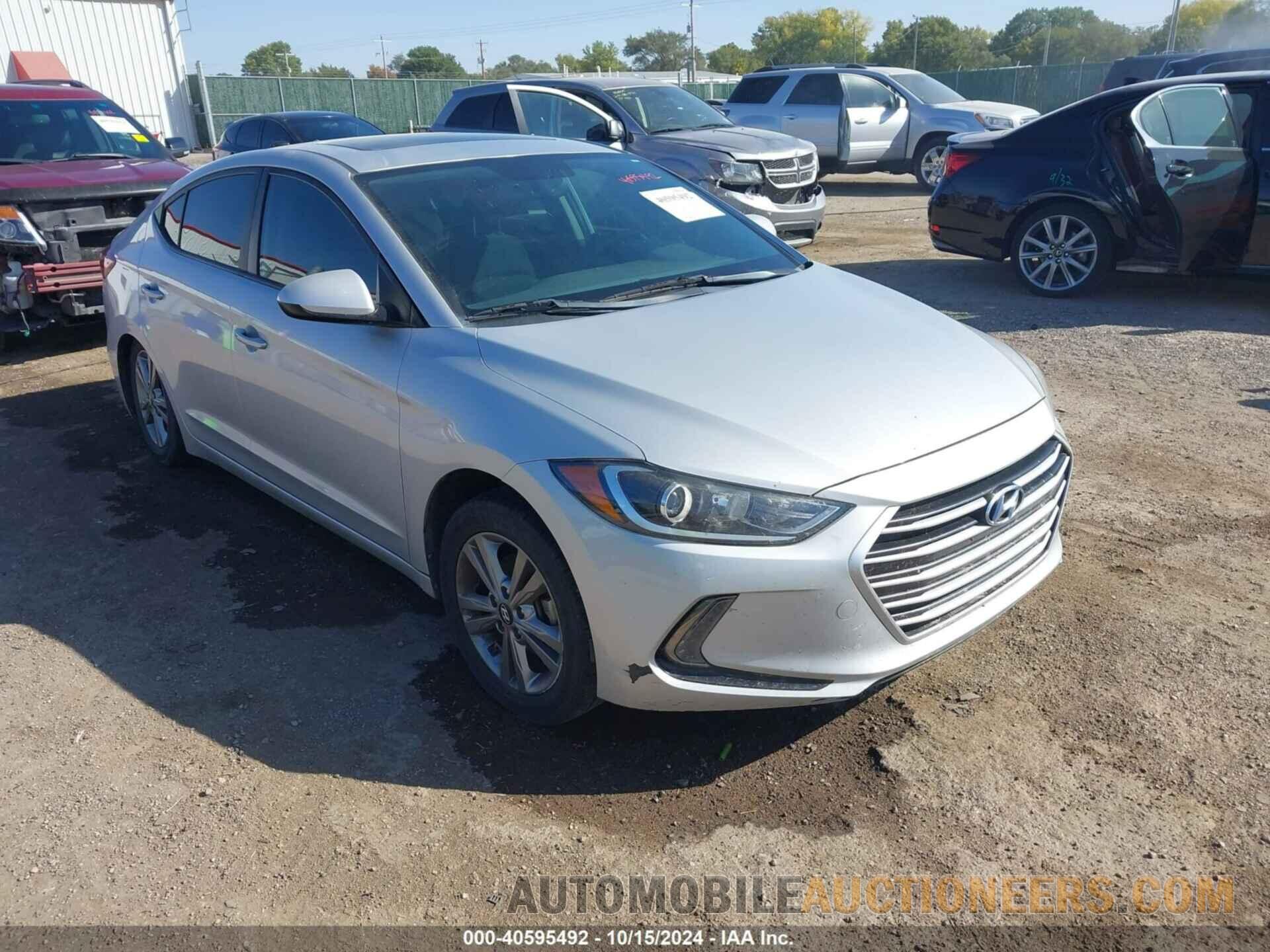 KMHD84LF2HU240734 HYUNDAI ELANTRA 2017