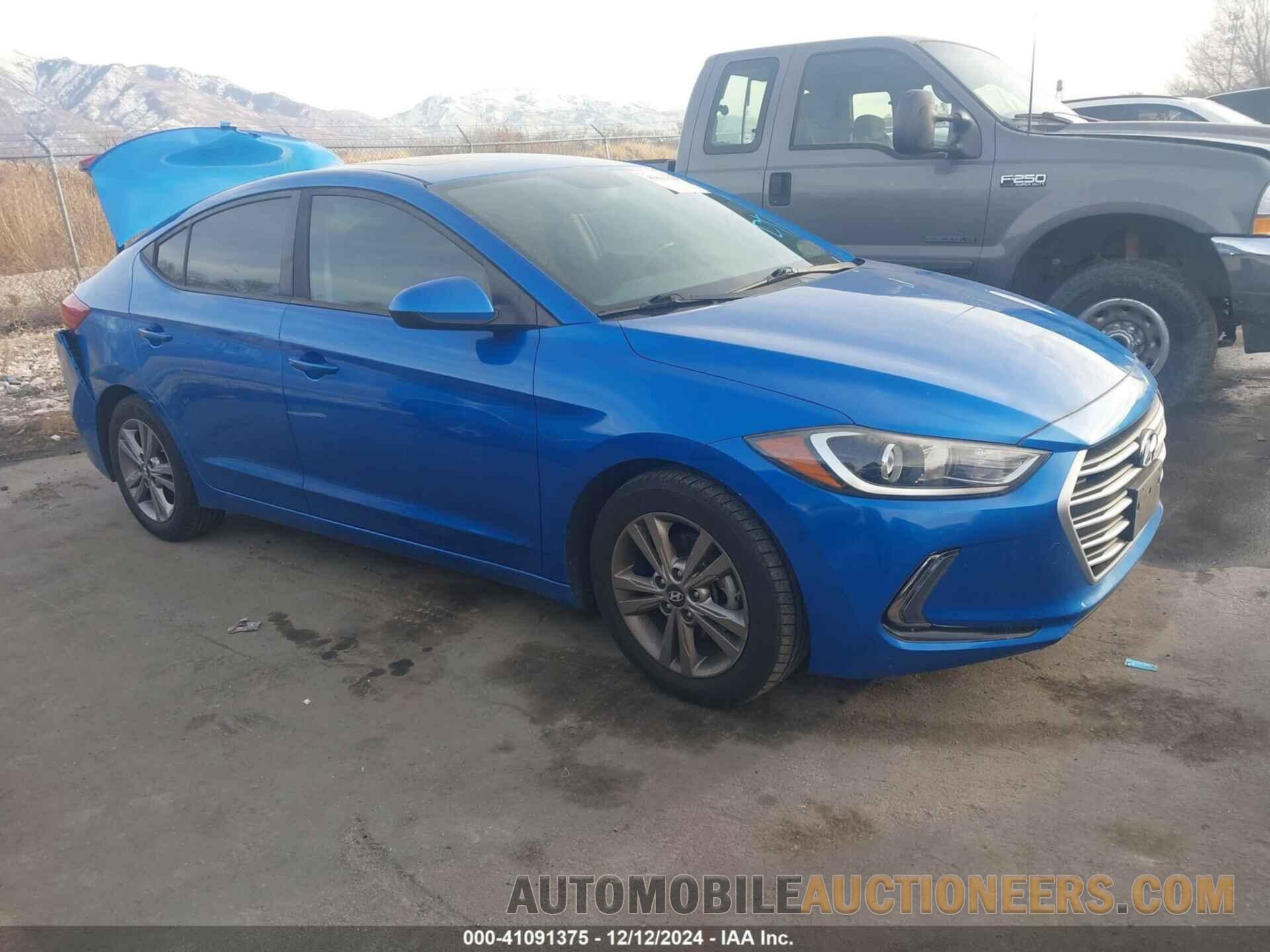 KMHD84LF2HU396305 HYUNDAI ELANTRA 2017