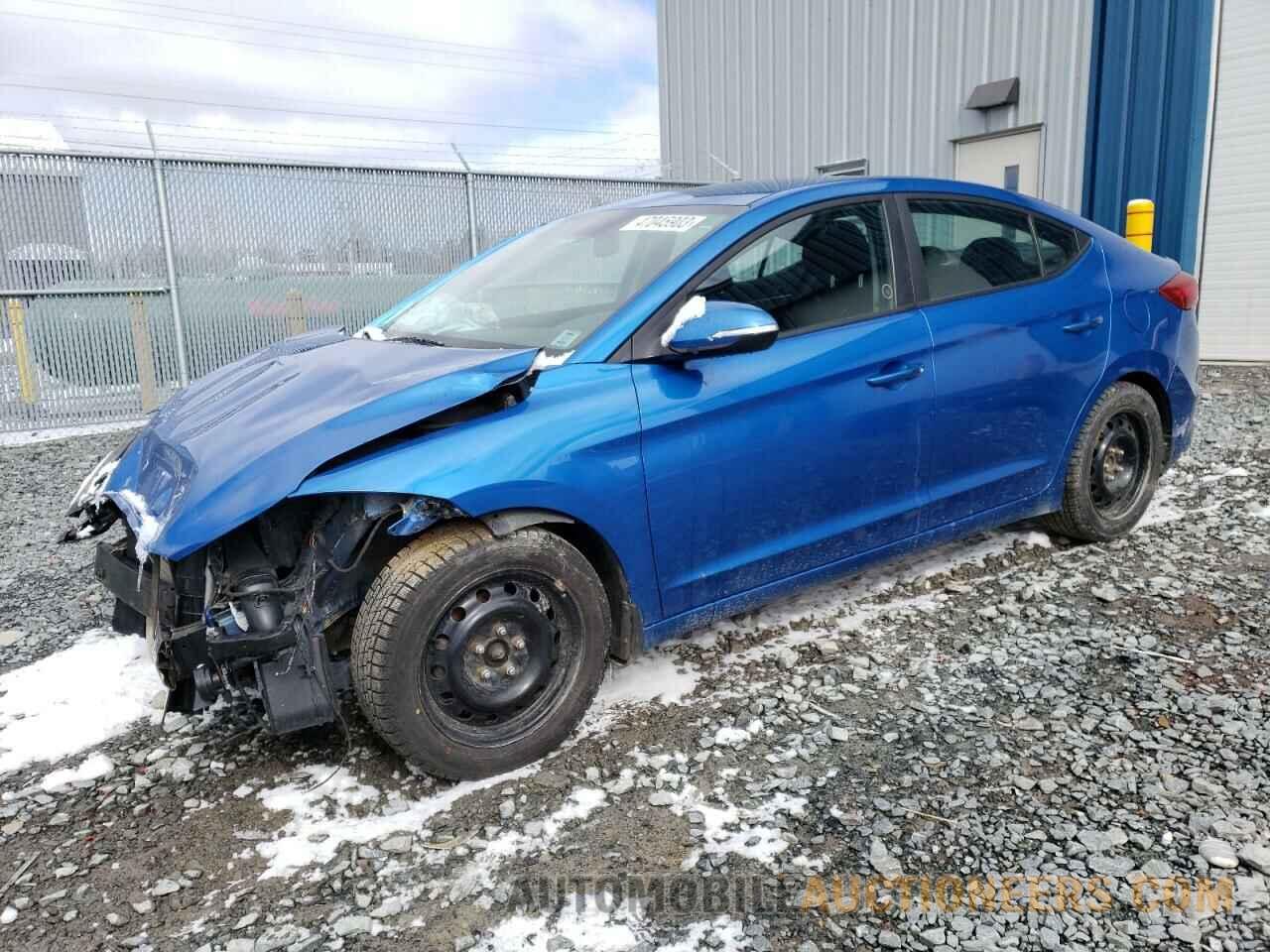 KMHD84LF2JU444875 HYUNDAI ELANTRA 2018