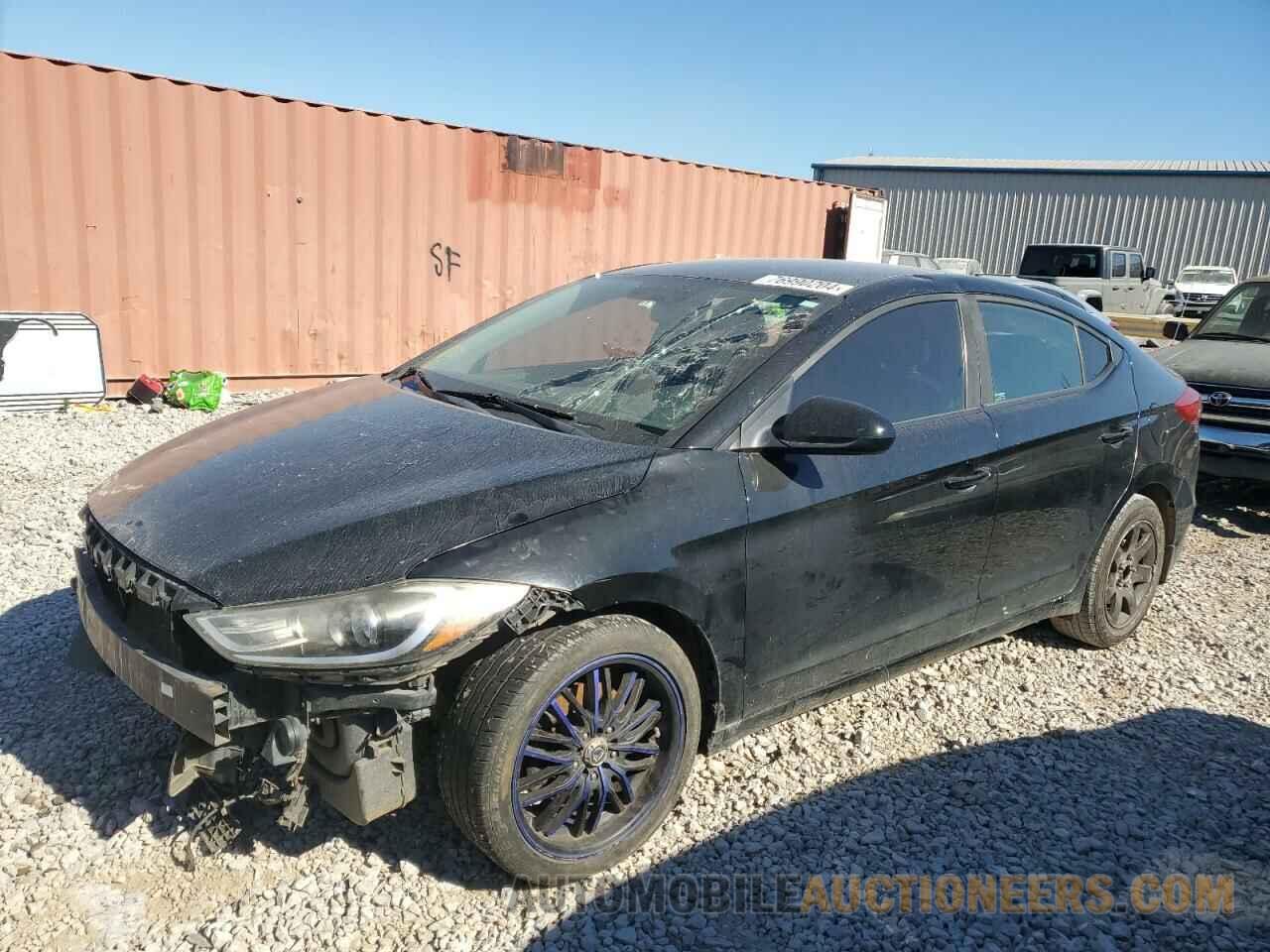 KMHD84LF2JU455519 HYUNDAI ELANTRA 2018