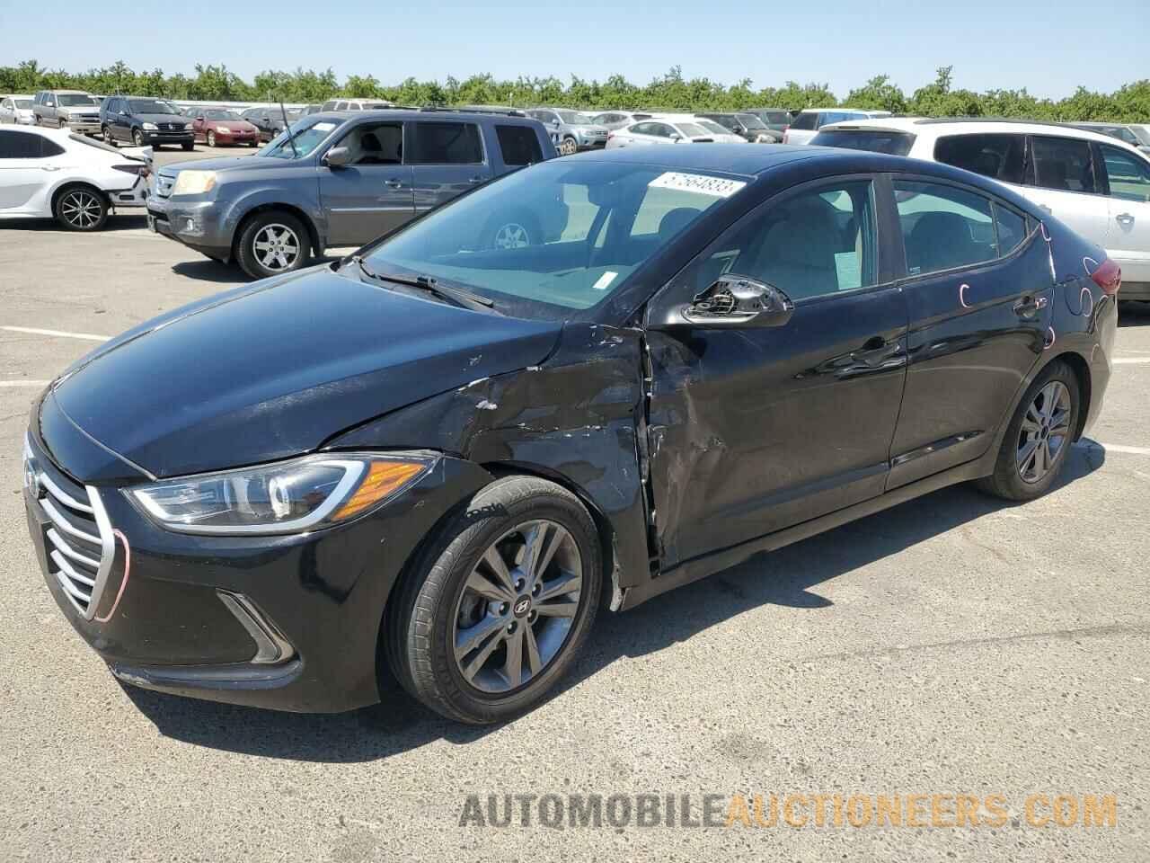 KMHD84LF2JU468707 HYUNDAI ELANTRA 2018