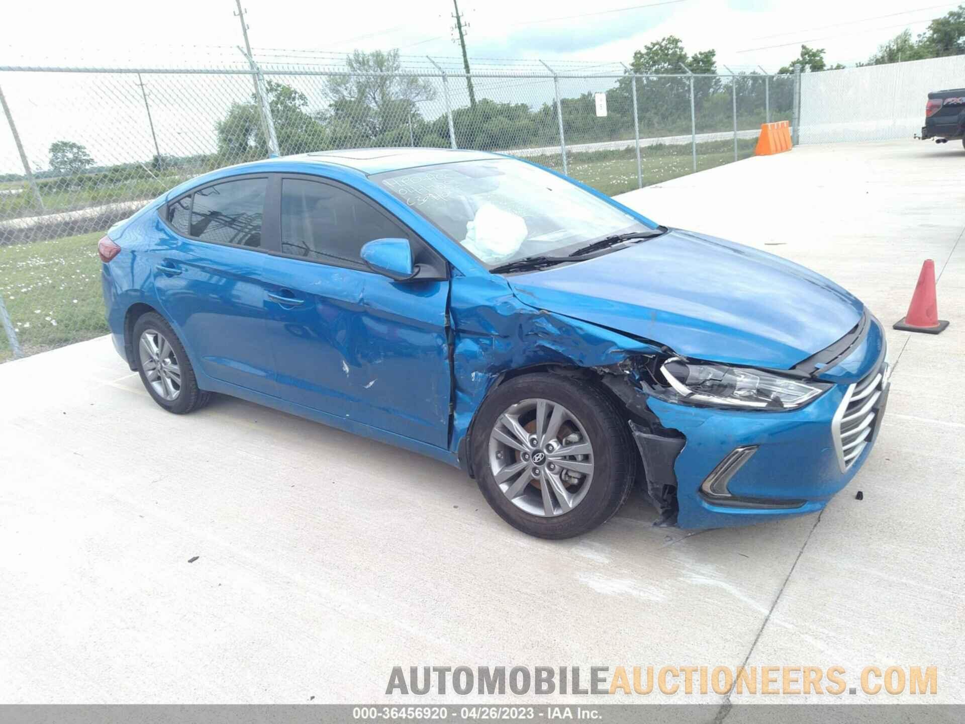 KMHD84LF2JU473860 HYUNDAI ELANTRA 2018