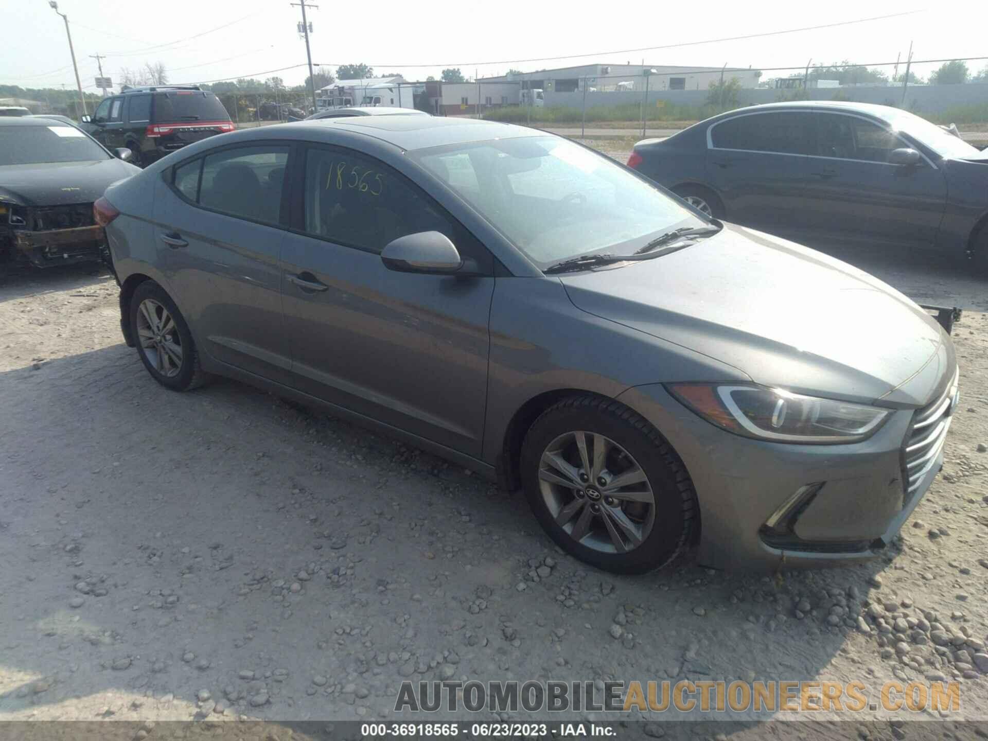 KMHD84LF2JU494630 HYUNDAI ELANTRA 2018