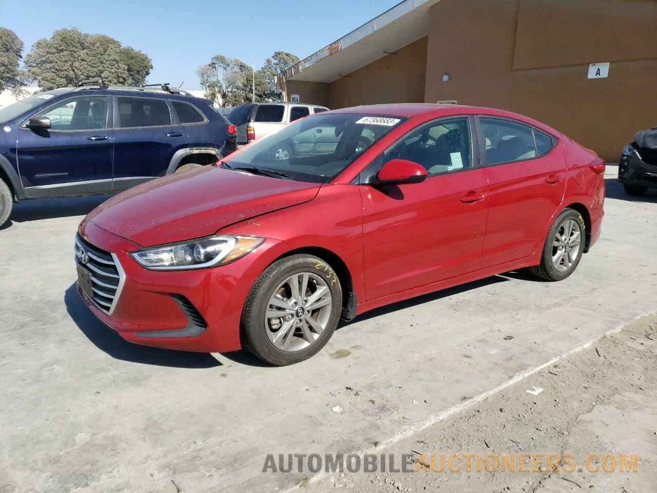 KMHD84LF2JU497091 HYUNDAI ELANTRA 2018