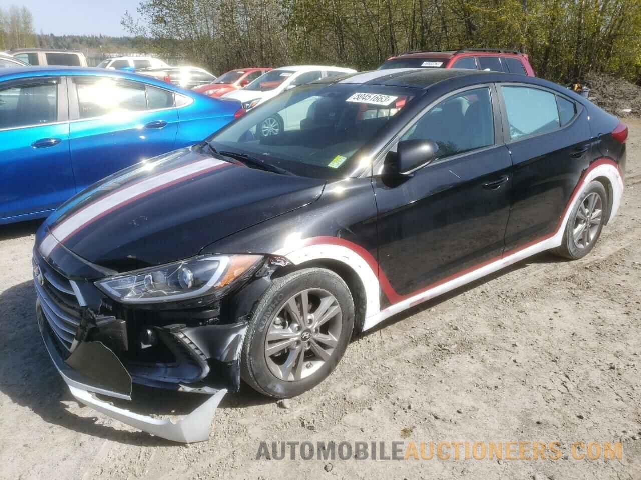 KMHD84LF2JU519414 HYUNDAI ELANTRA 2018