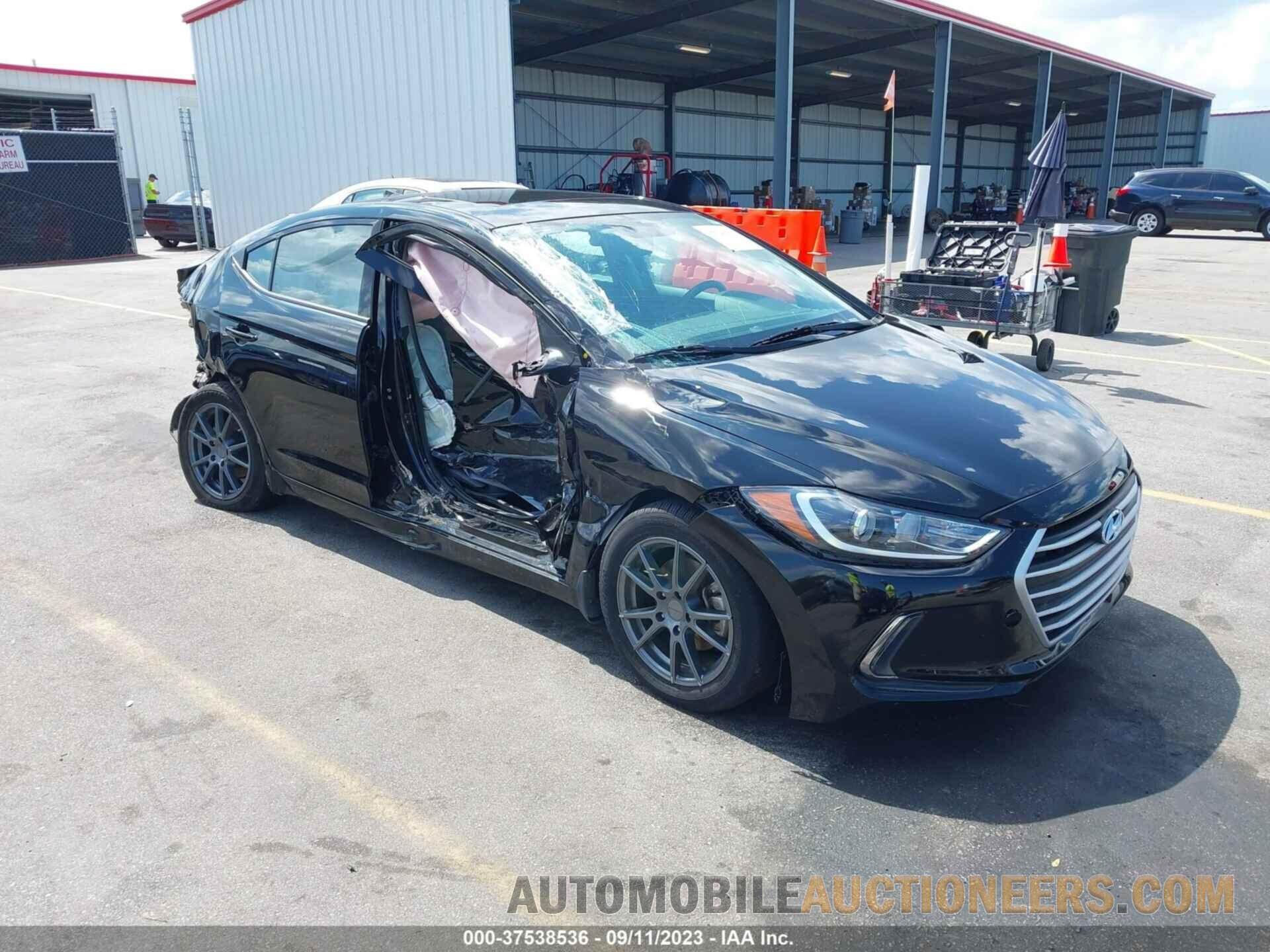 KMHD84LF2JU557001 HYUNDAI ELANTRA 2018