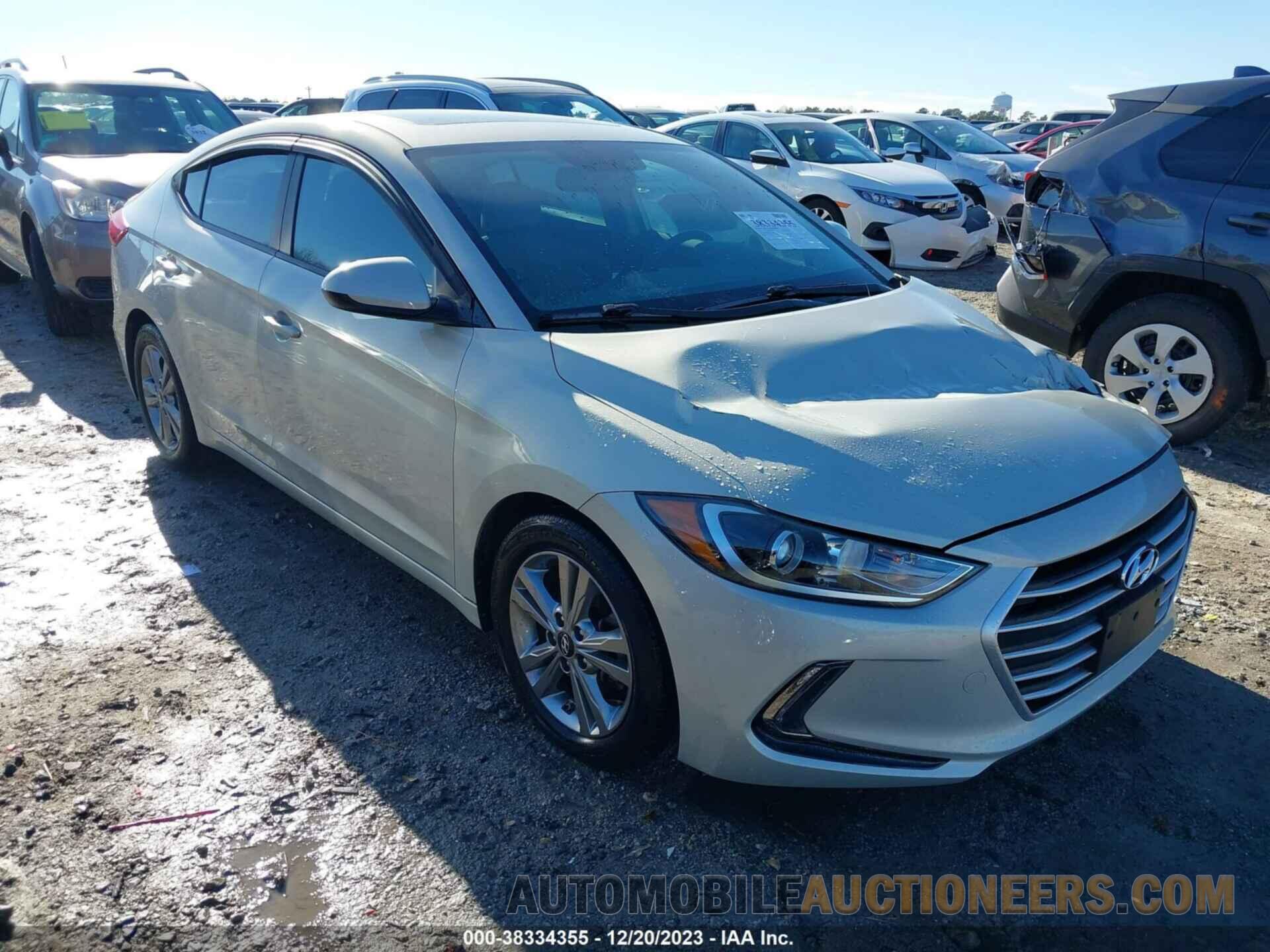 KMHD84LF2JU588491 HYUNDAI ELANTRA 2018