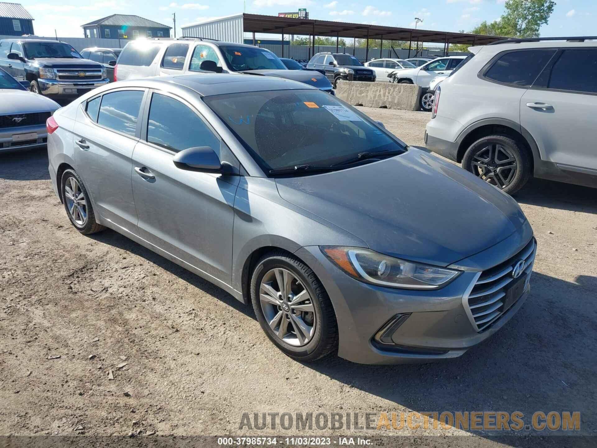 KMHD84LF2JU600882 HYUNDAI ELANTRA 2018