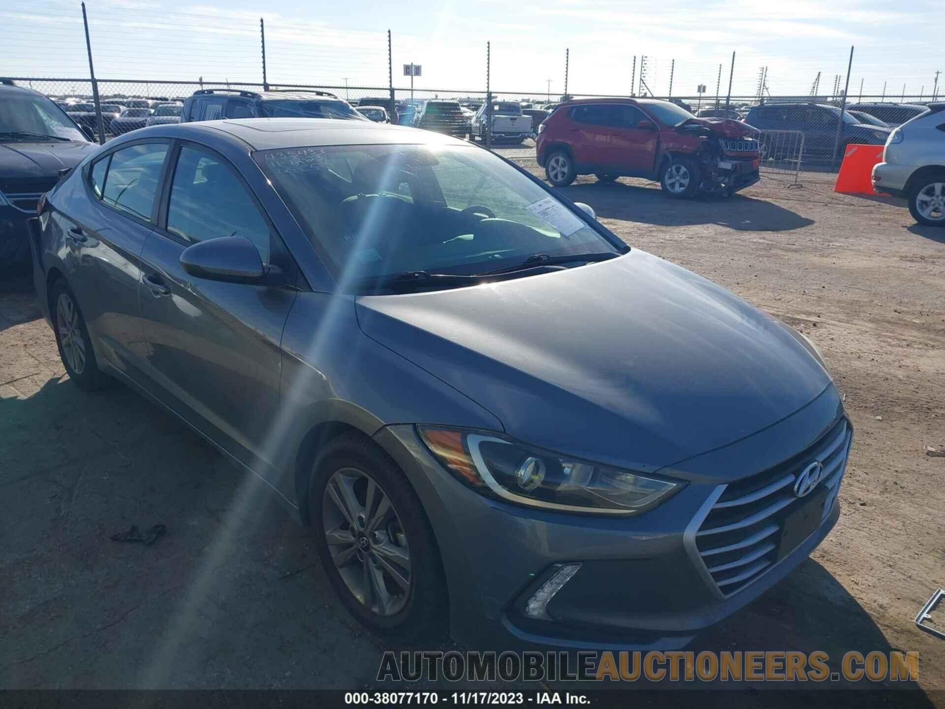 KMHD84LF2JU608450 HYUNDAI ELANTRA 2018