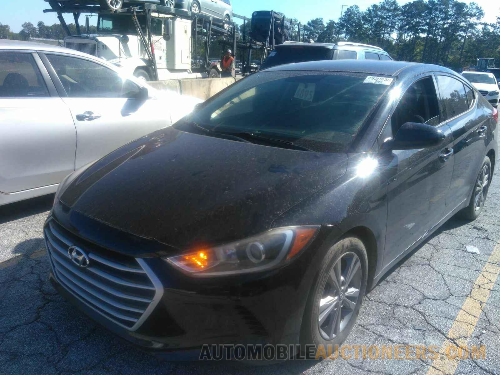 KMHD84LF2JU610649 Hyundai Elantra 2018