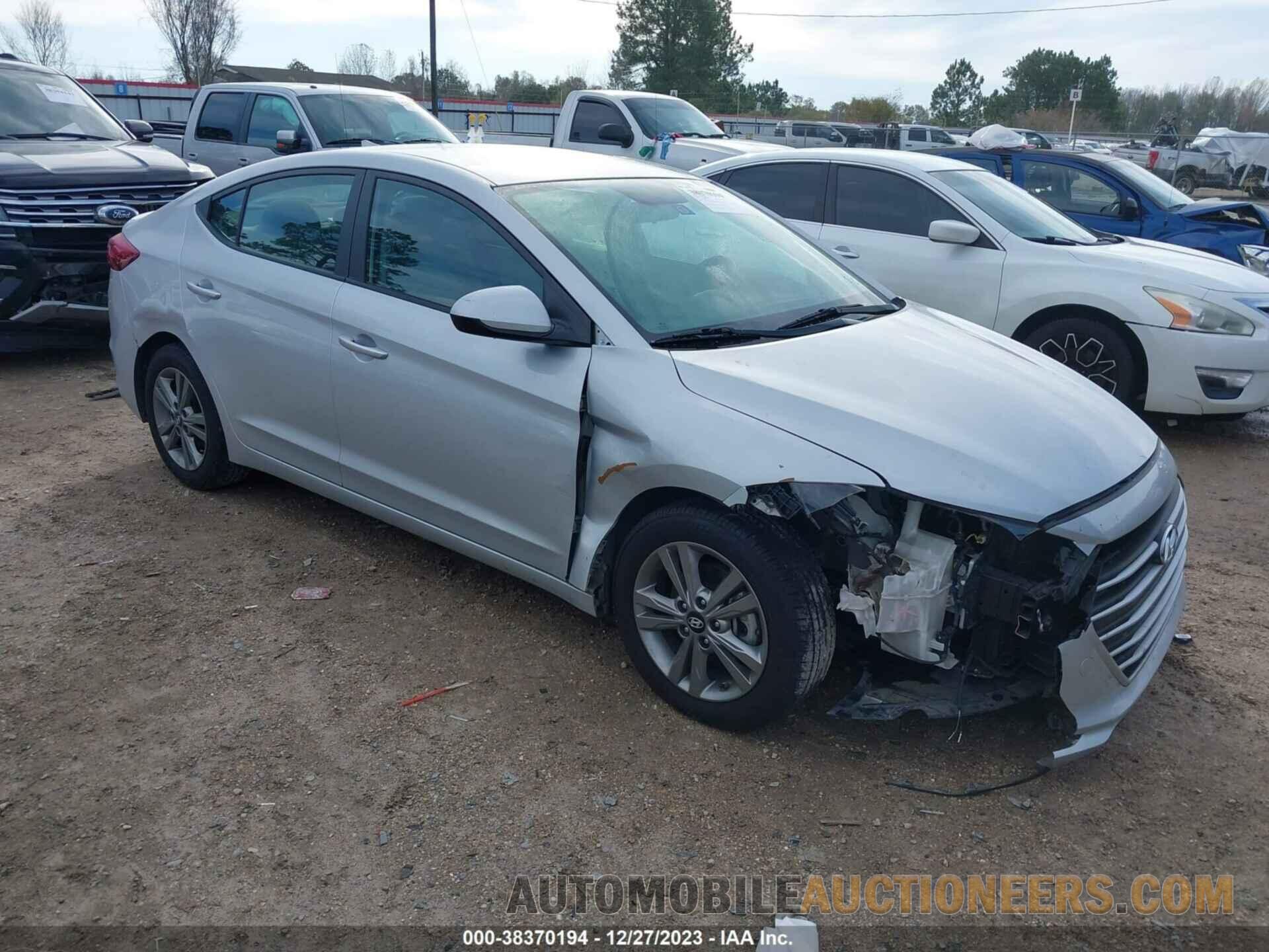 KMHD84LF2JU614832 HYUNDAI ELANTRA 2018