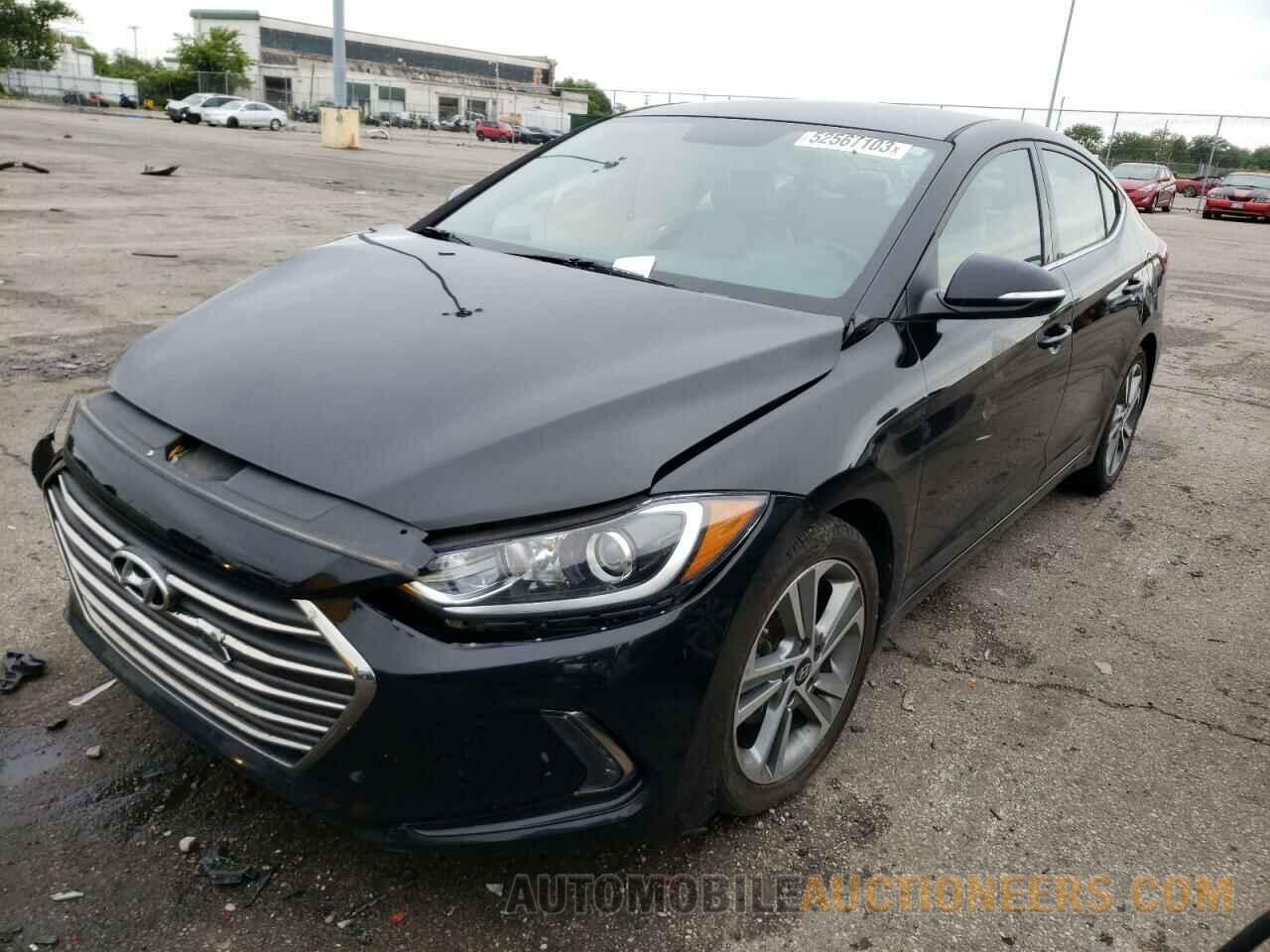 KMHD84LF2JU629153 HYUNDAI ELANTRA 2018