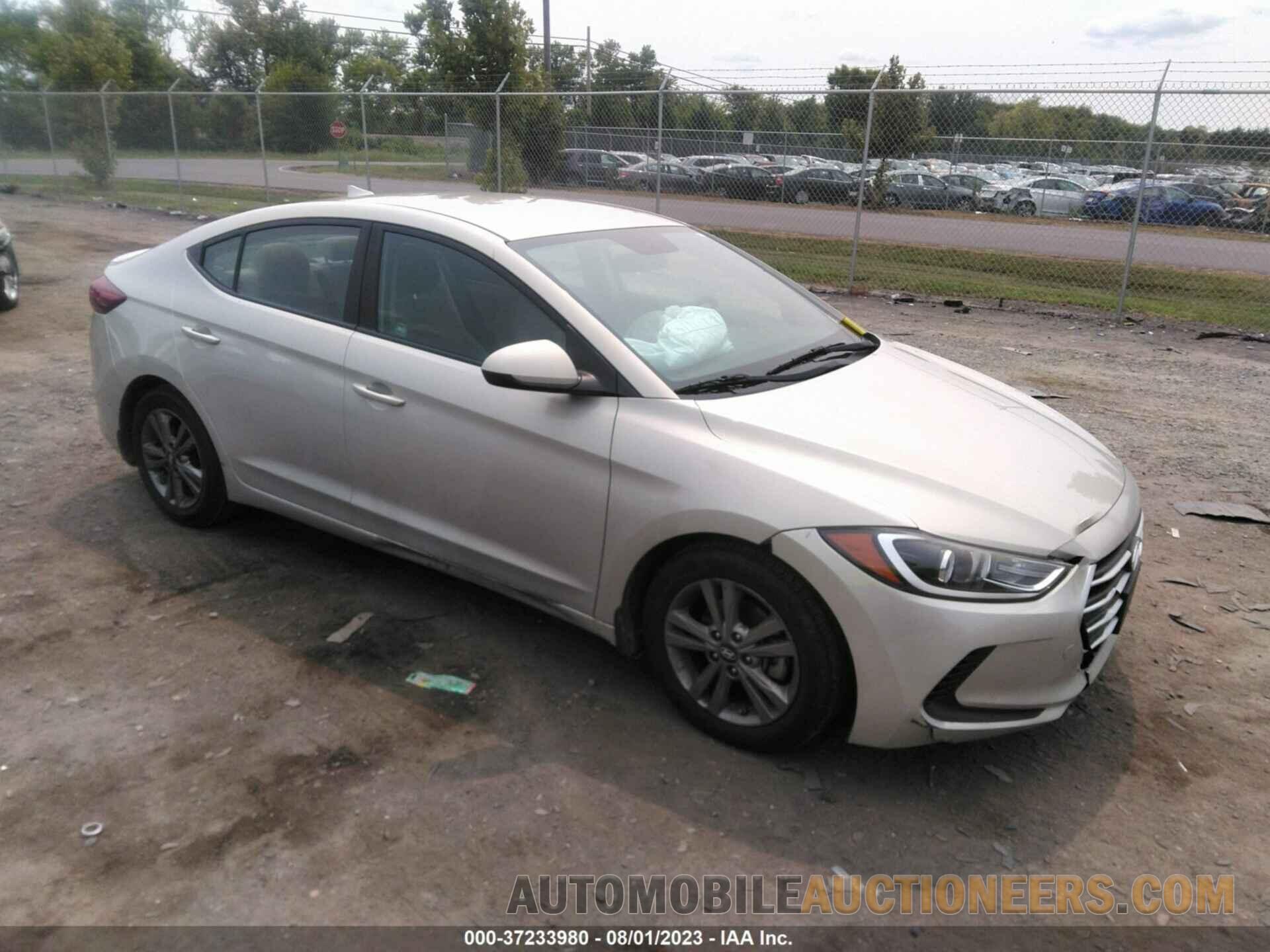 KMHD84LF2JU637219 HYUNDAI ELANTRA 2018