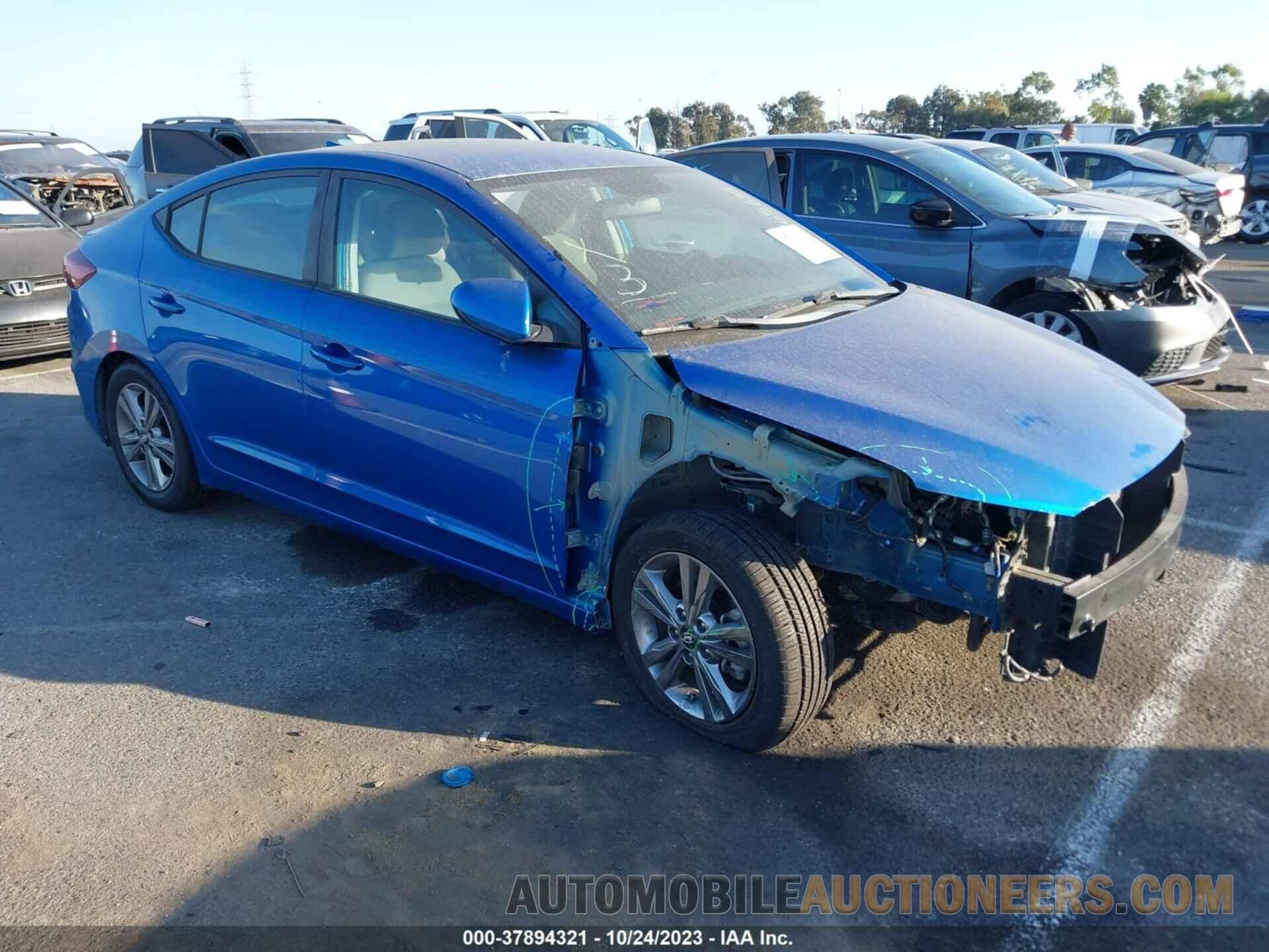 KMHD84LF2JU698344 HYUNDAI ELANTRA 2018