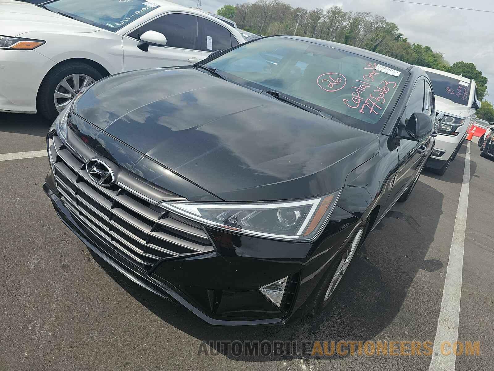 KMHD84LF2KU775263 Hyundai Elantra 2019