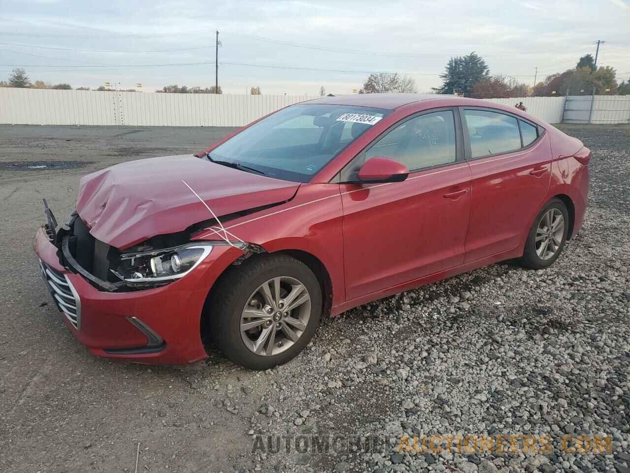 KMHD84LF3HU141386 HYUNDAI ELANTRA 2017