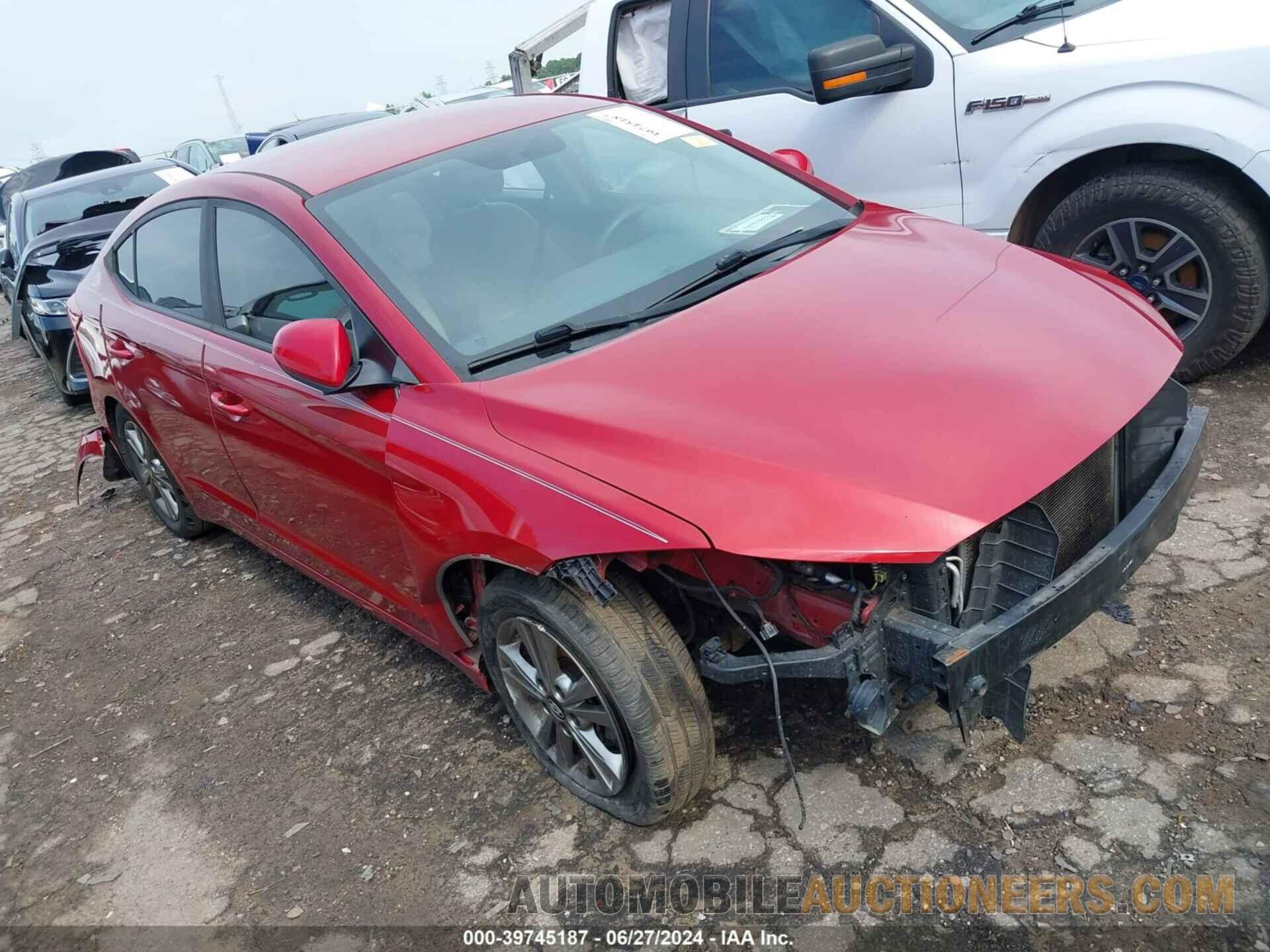 KMHD84LF3HU191396 HYUNDAI ELANTRA 2017