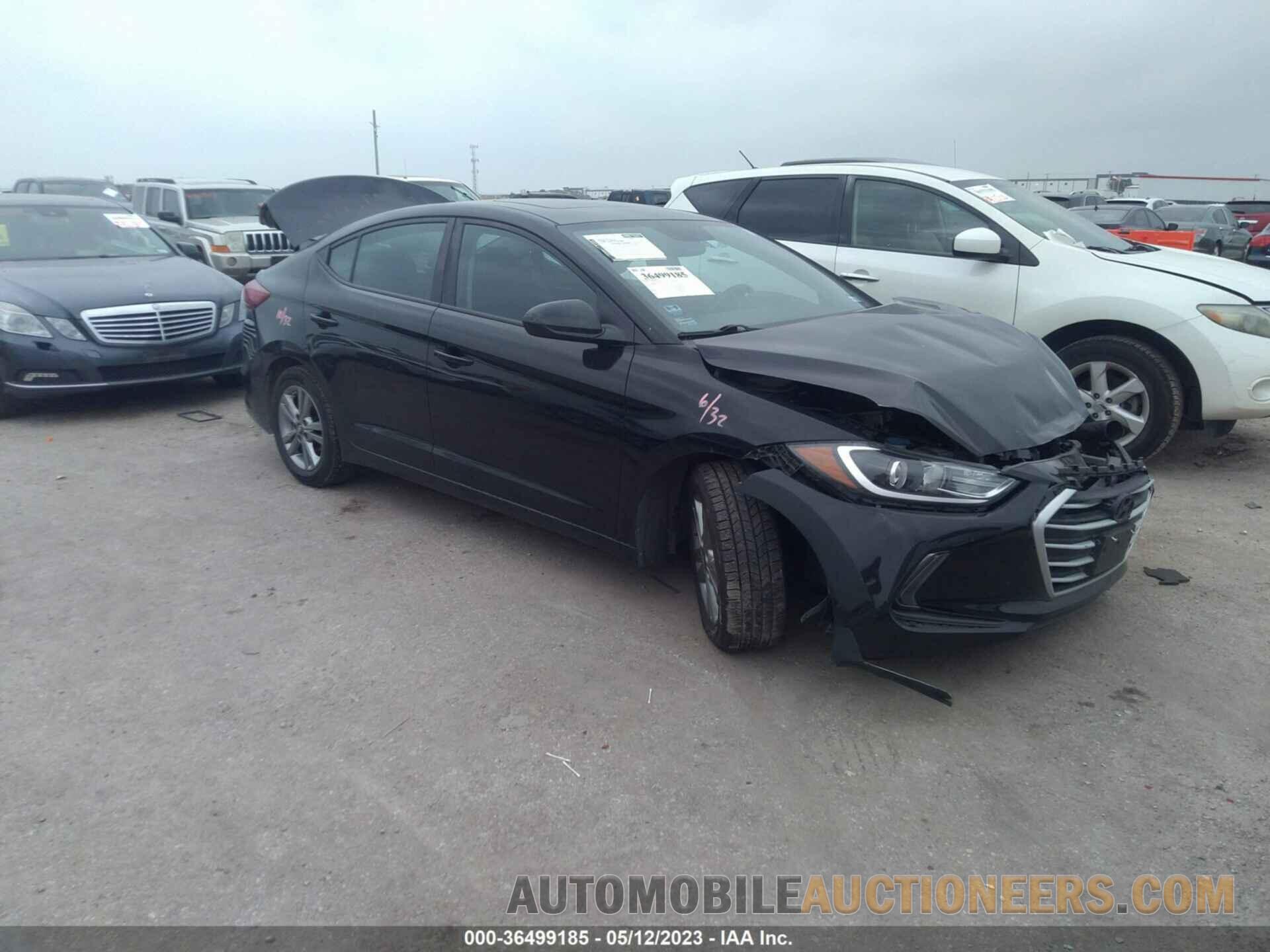 KMHD84LF3JU493227 HYUNDAI ELANTRA 2018