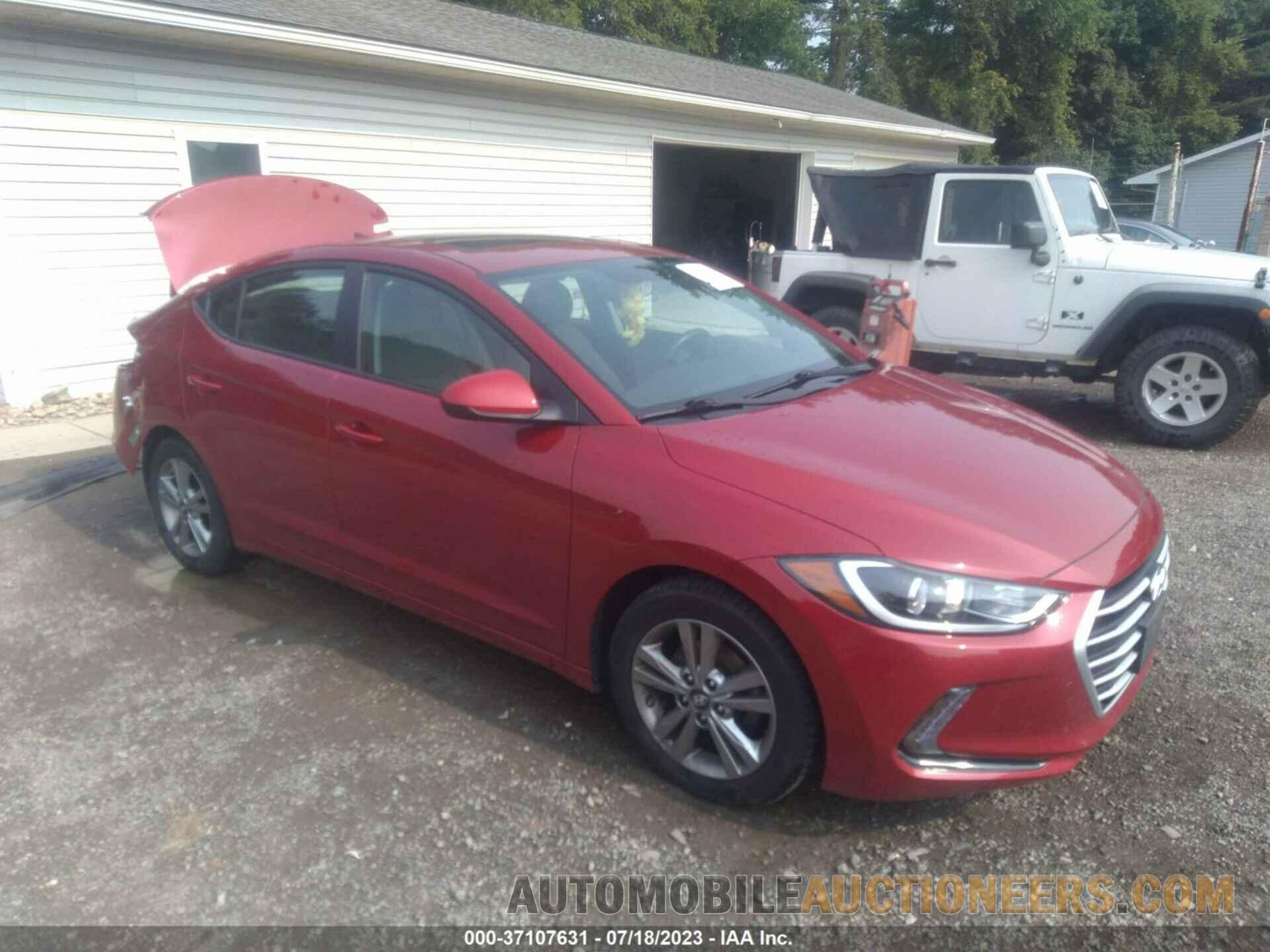 KMHD84LF3JU542927 HYUNDAI ELANTRA 2018