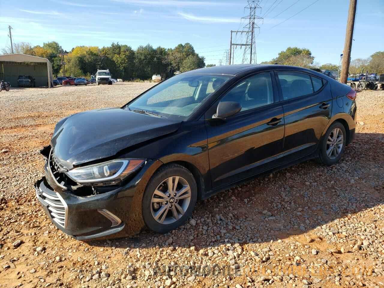 KMHD84LF3JU591710 HYUNDAI ELANTRA 2018