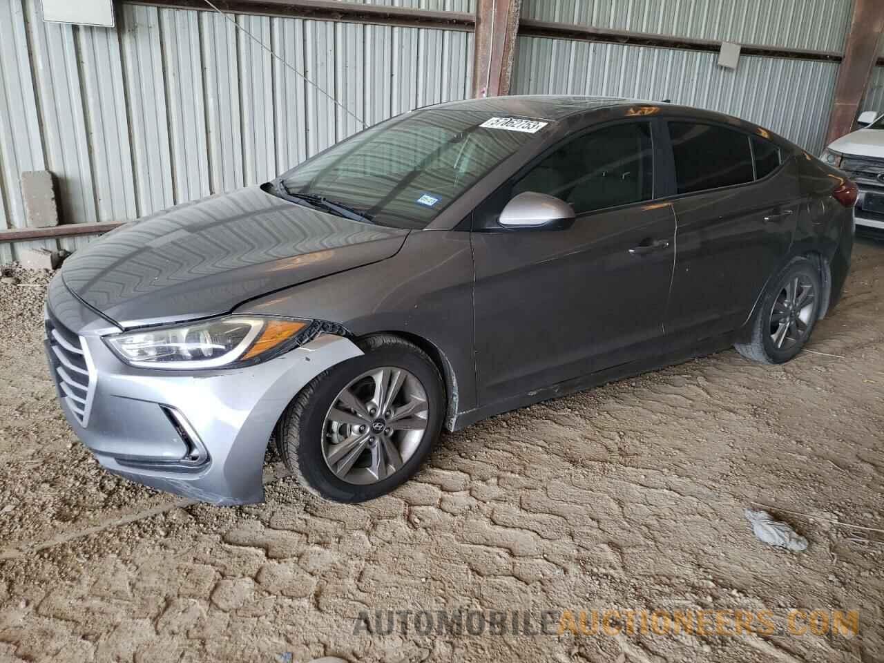 KMHD84LF3JU615343 HYUNDAI ELANTRA 2018