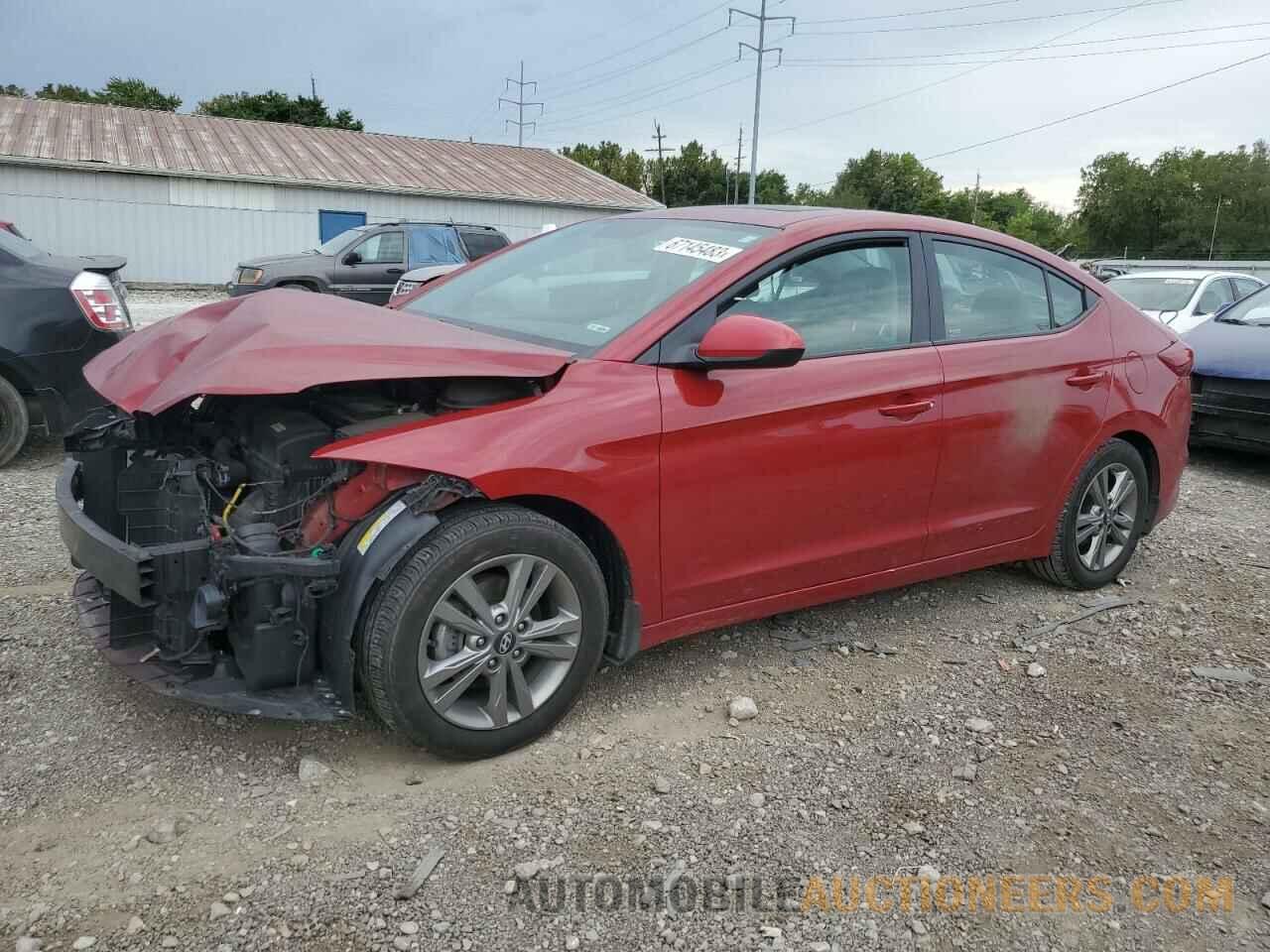 KMHD84LF3JU615522 HYUNDAI ELANTRA 2018