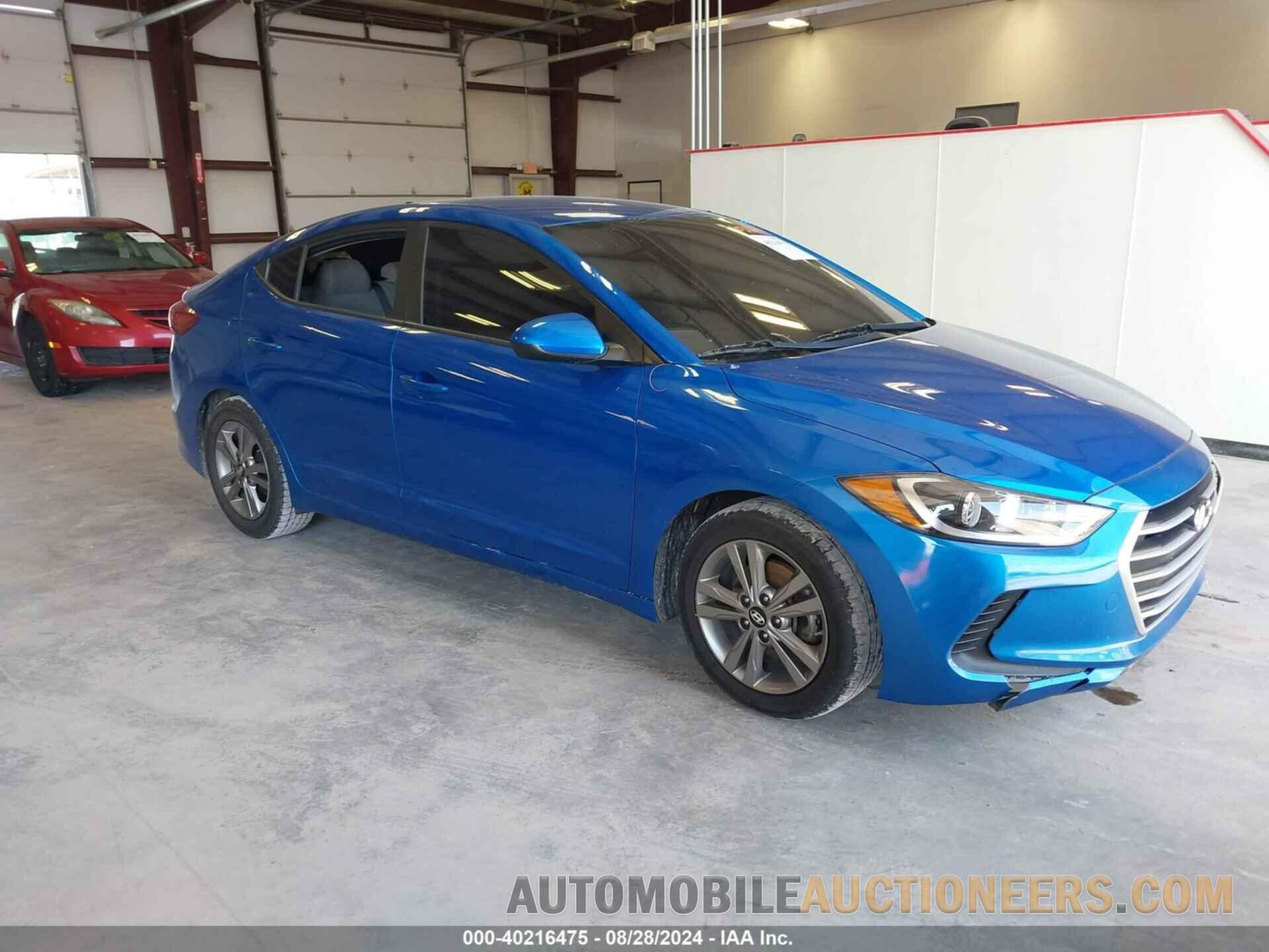 KMHD84LF4HU142126 HYUNDAI ELANTRA 2017