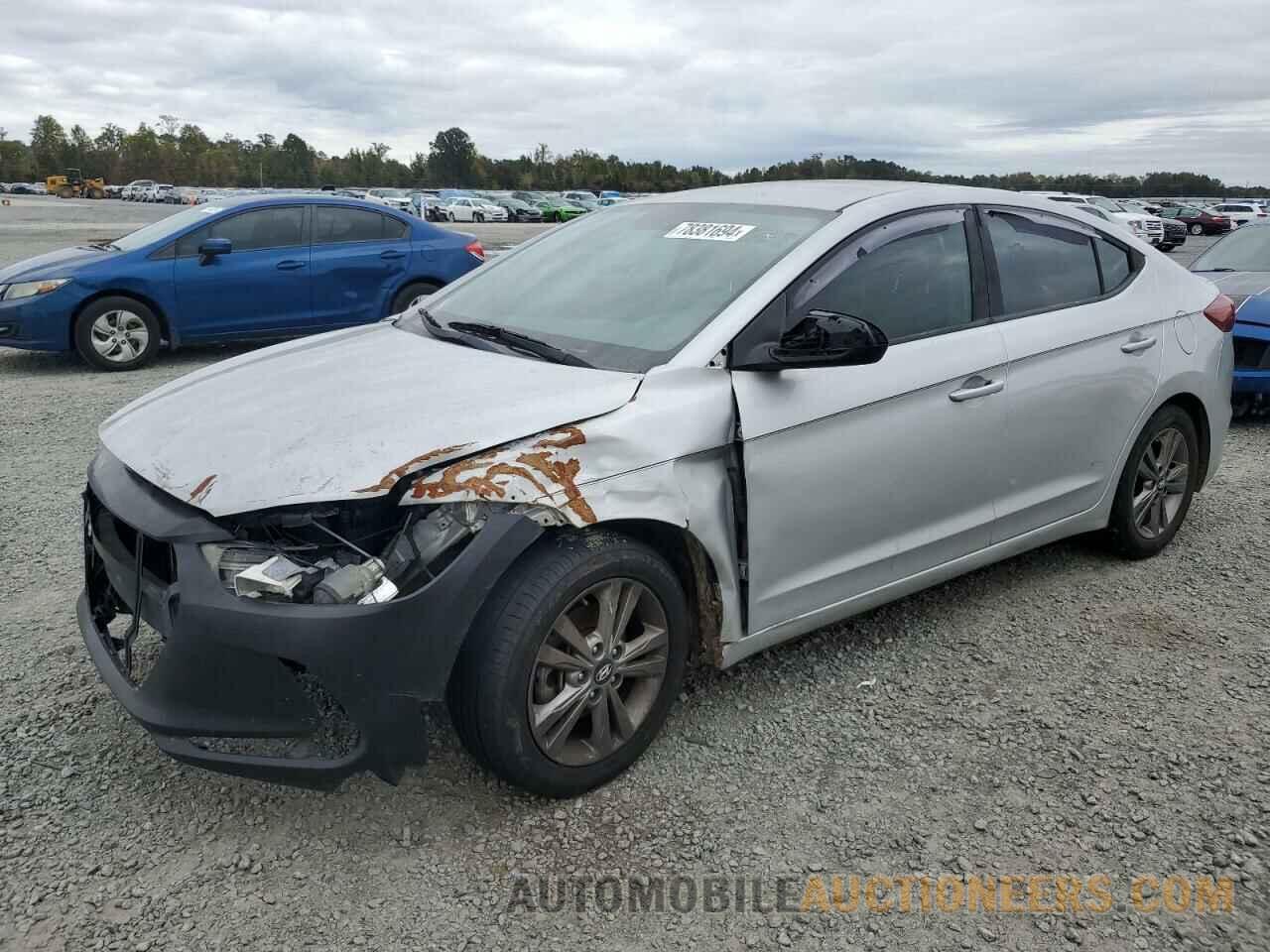 KMHD84LF4HU174638 HYUNDAI ELANTRA 2017