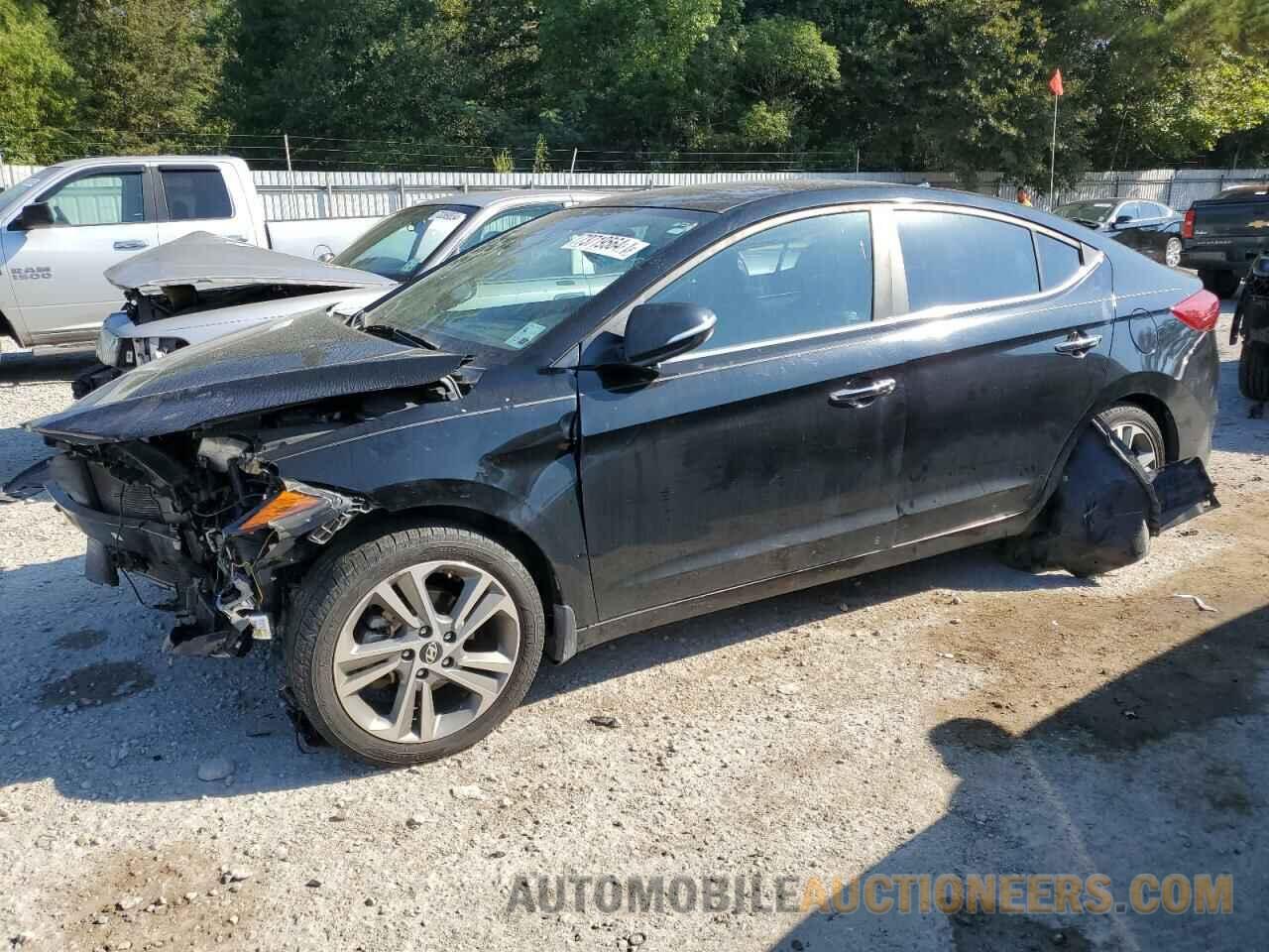 KMHD84LF4HU176373 HYUNDAI ELANTRA 2017