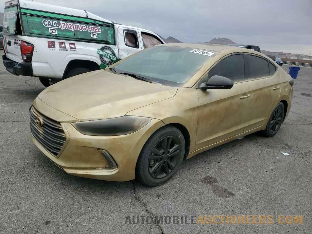 KMHD84LF4HU252402 HYUNDAI ELANTRA 2017