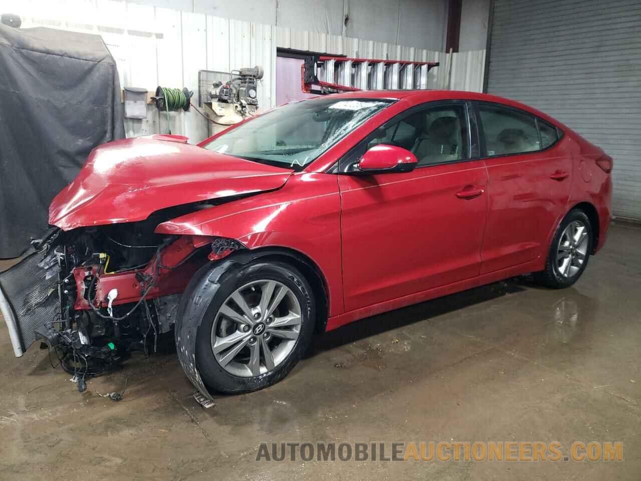 KMHD84LF4HU395303 HYUNDAI ELANTRA 2017