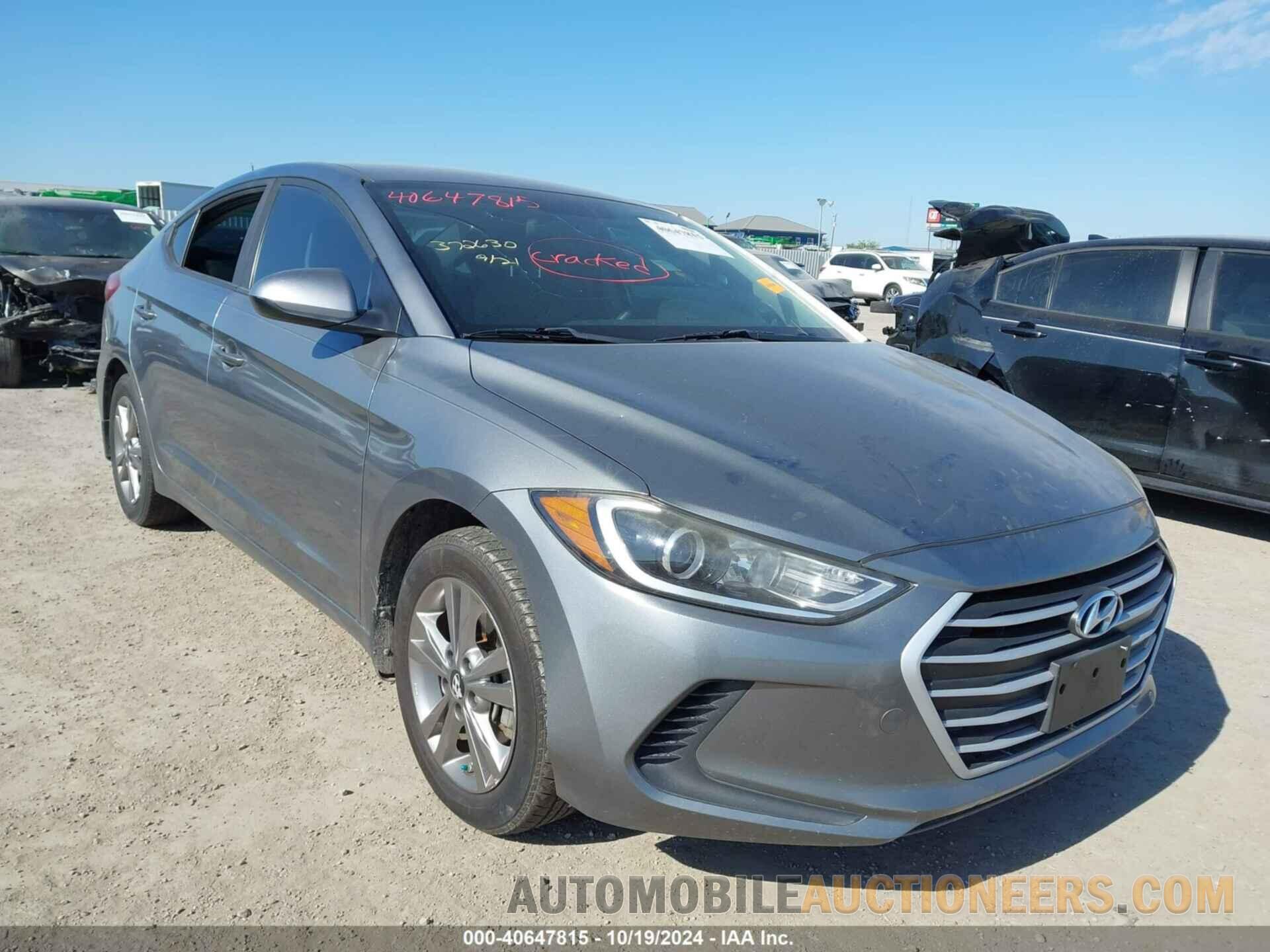 KMHD84LF4JU452704 HYUNDAI ELANTRA 2018