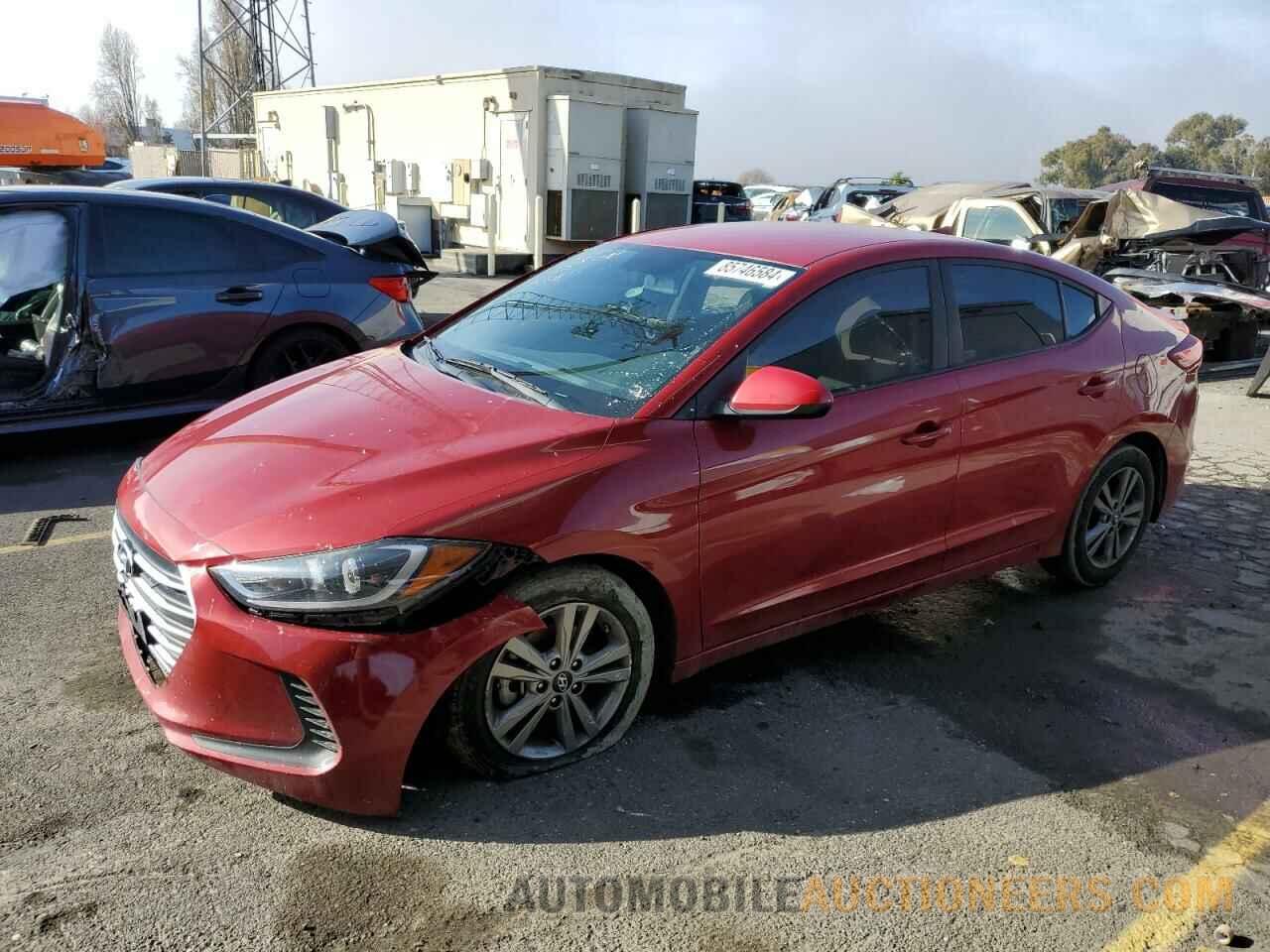 KMHD84LF4JU470121 HYUNDAI ELANTRA 2018