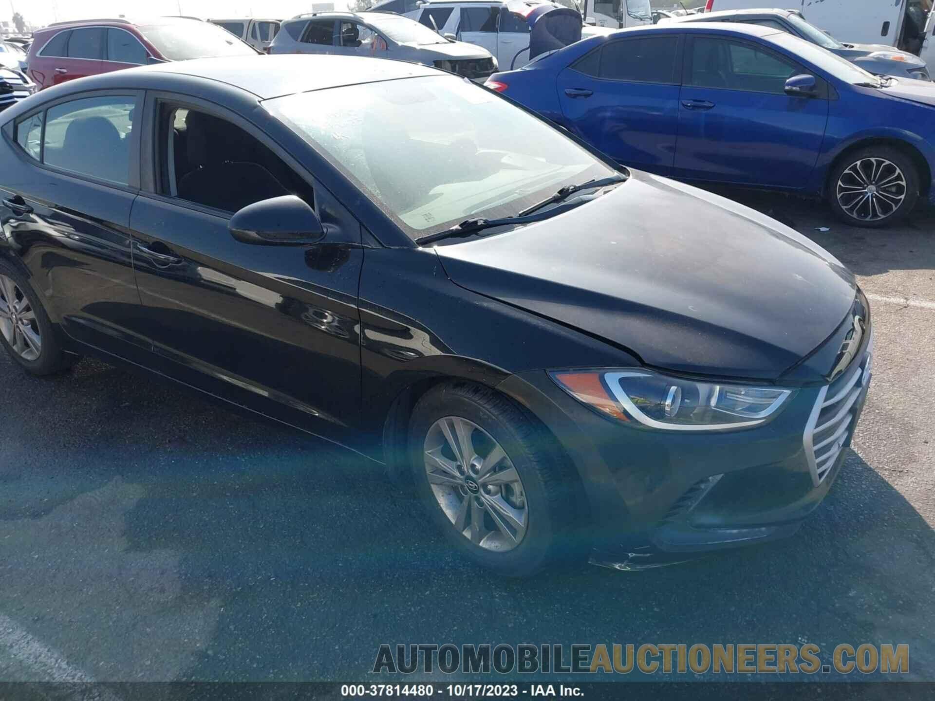 KMHD84LF4JU512299 HYUNDAI ELANTRA 2018