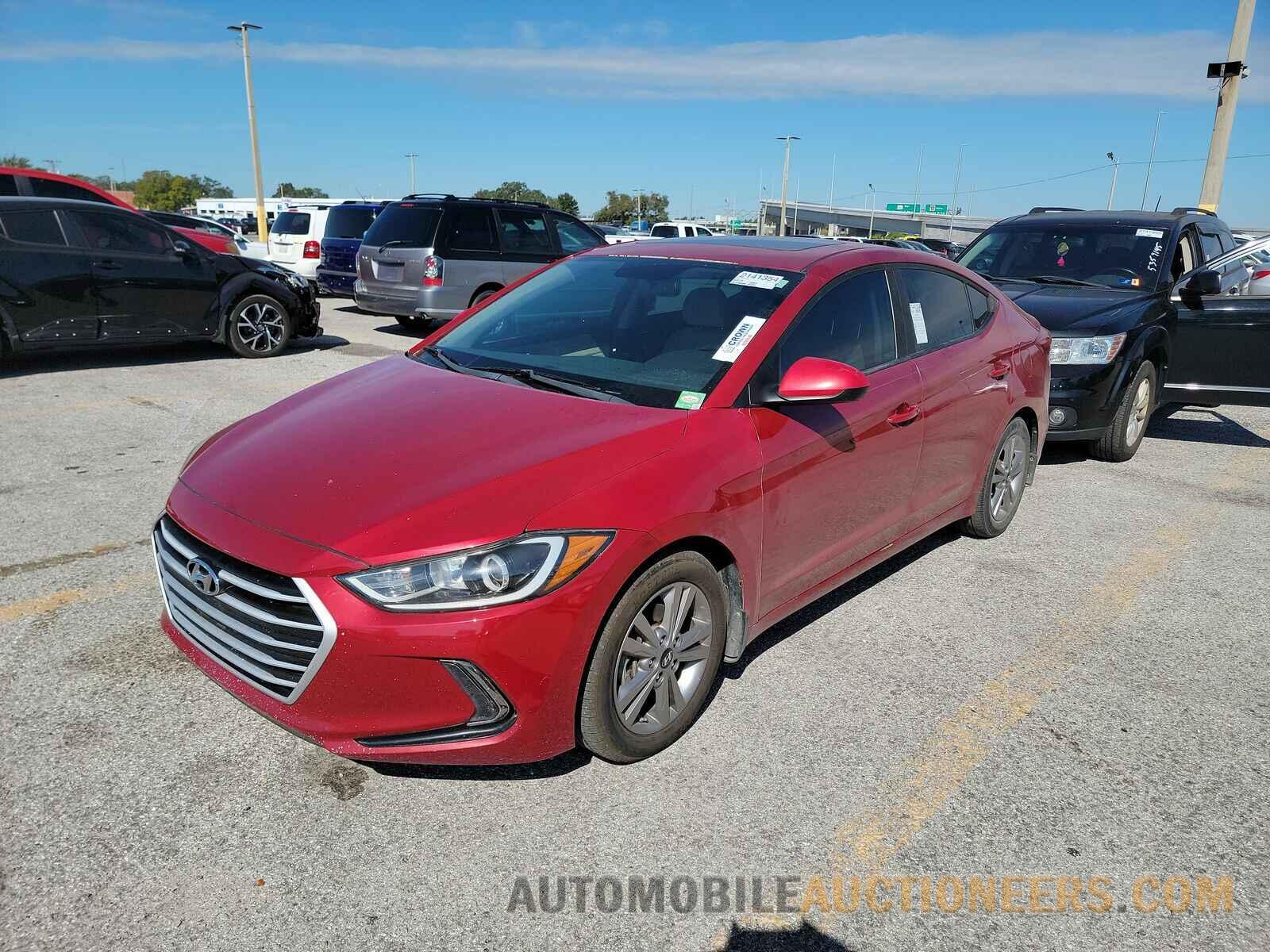 KMHD84LF4JU575872 Hyundai Elantra 2018