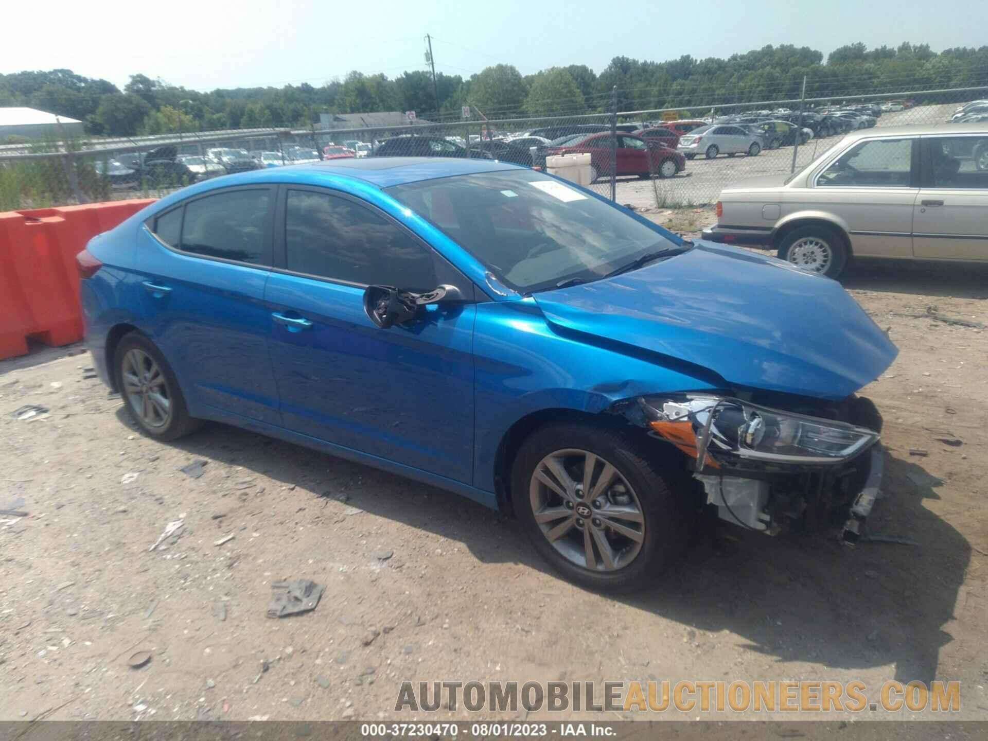 KMHD84LF4JU595460 HYUNDAI ELANTRA 2018