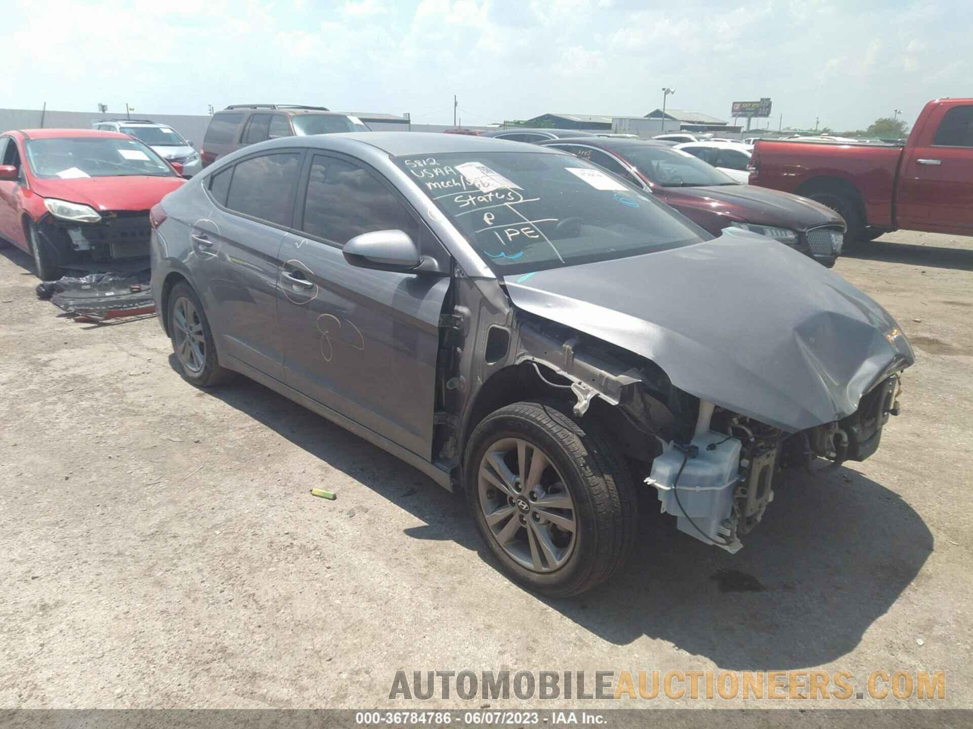 KMHD84LF4JU608904 HYUNDAI ELANTRA 2018