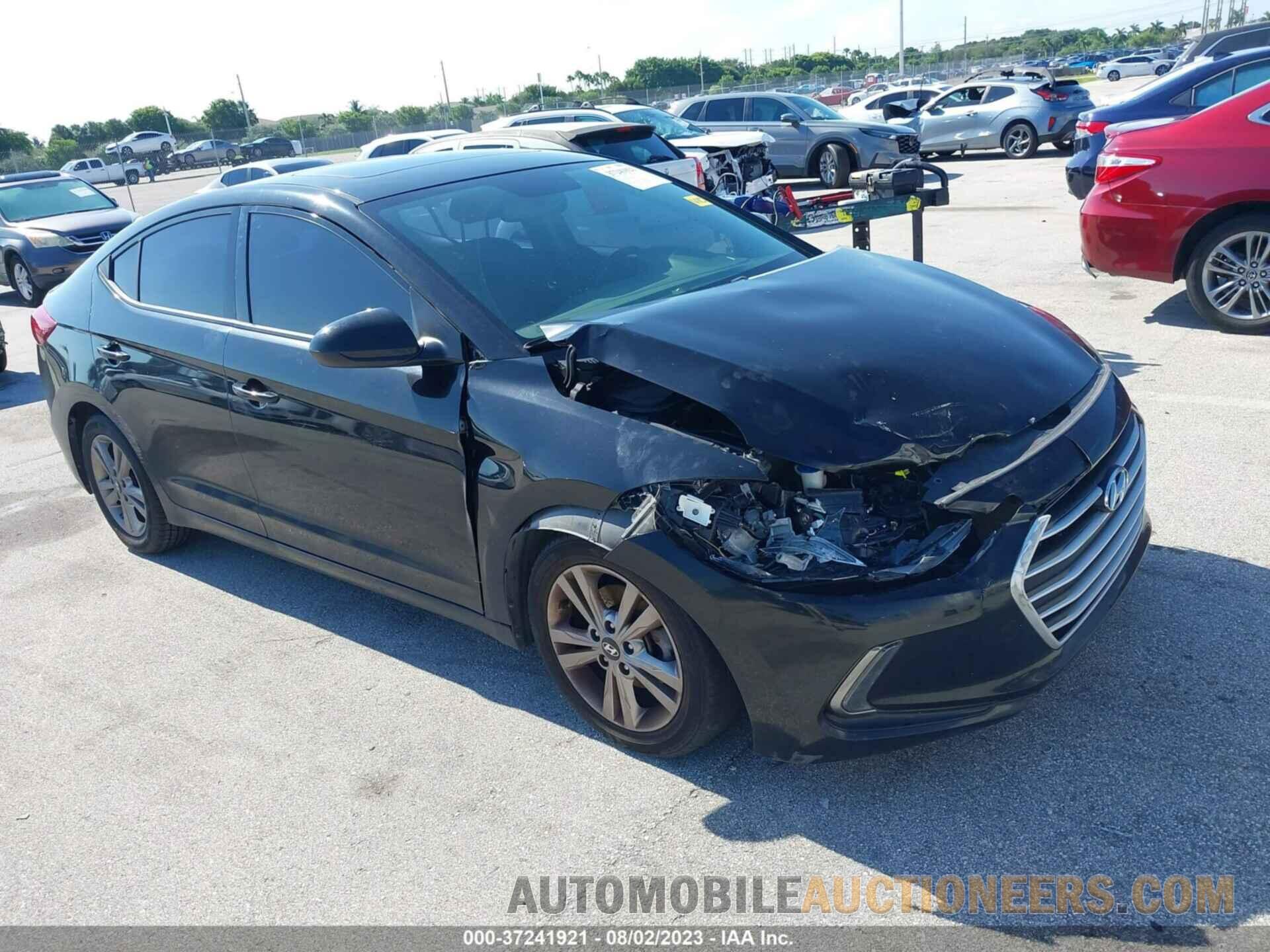 KMHD84LF4JU611625 HYUNDAI ELANTRA 2018