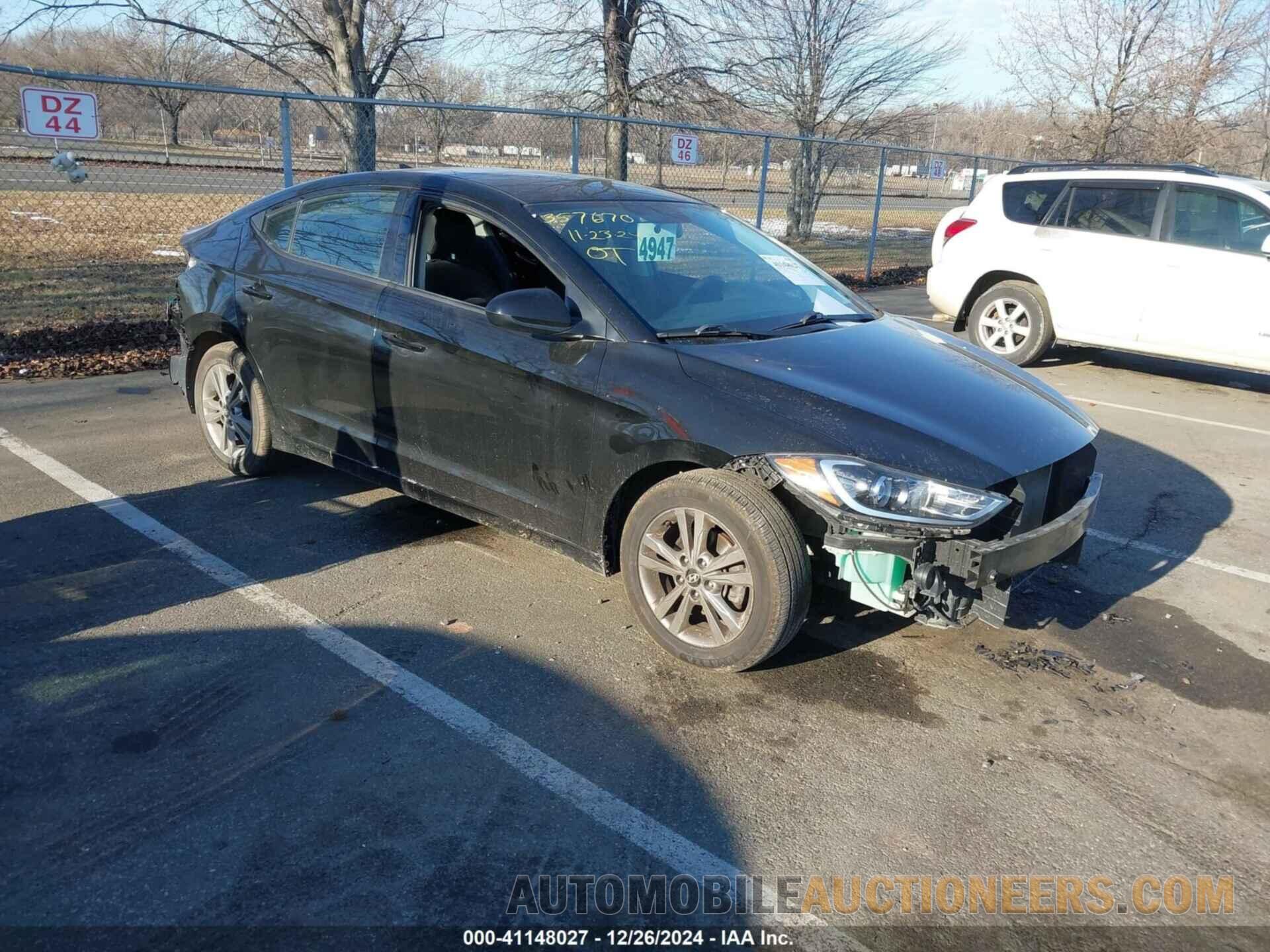 KMHD84LF4JU612791 HYUNDAI ELANTRA 2018