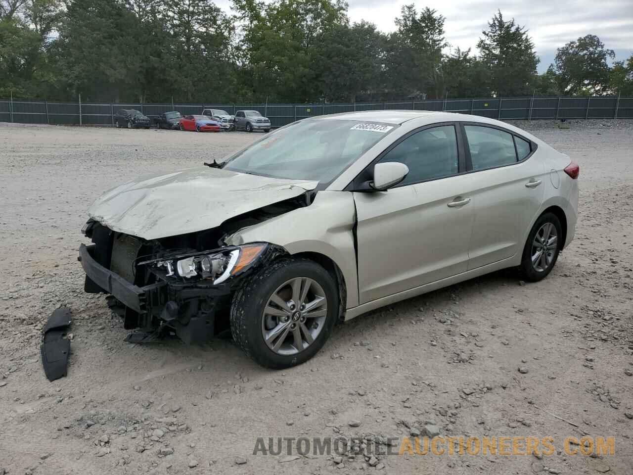 KMHD84LF4JU612855 HYUNDAI ELANTRA 2018