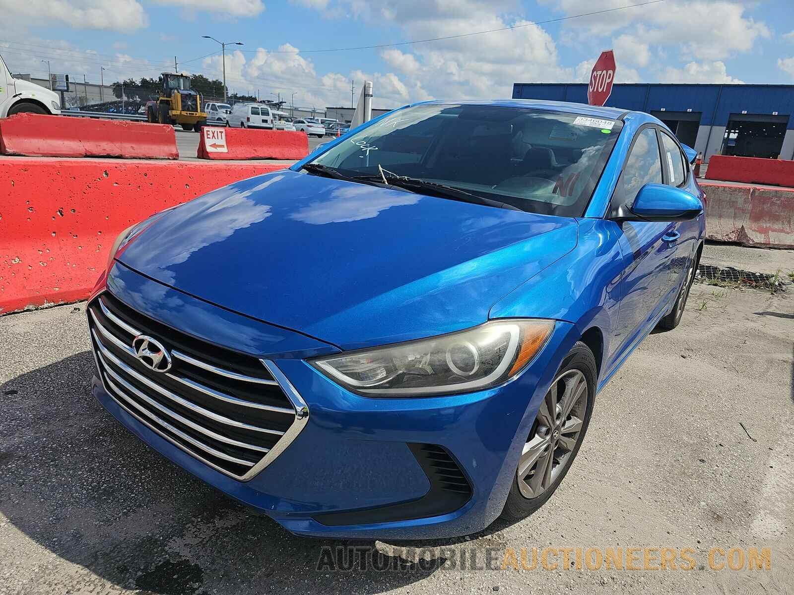 KMHD84LF4JU615206 Hyundai Elantra 2018