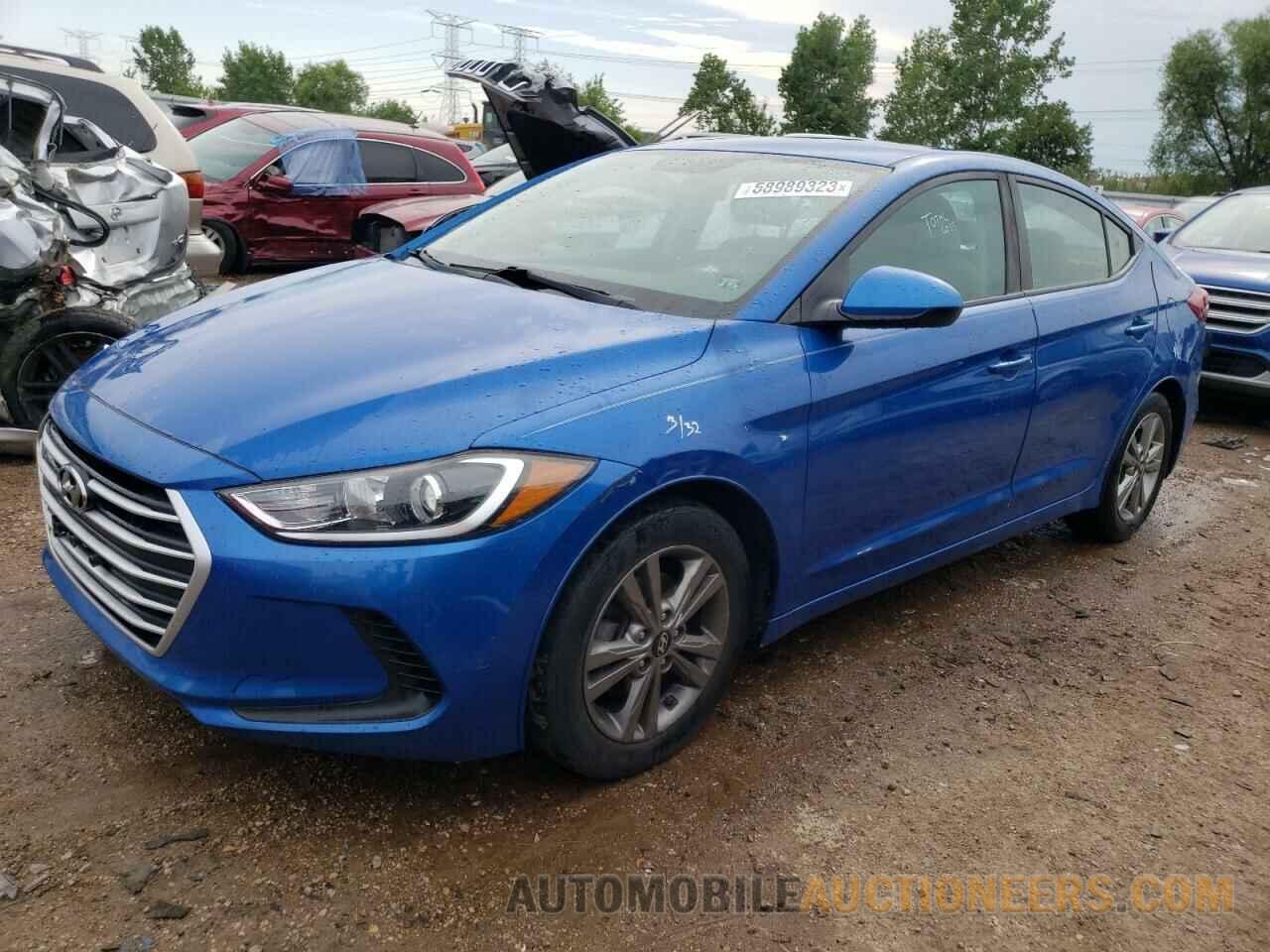 KMHD84LF4JU637559 HYUNDAI ELANTRA 2018