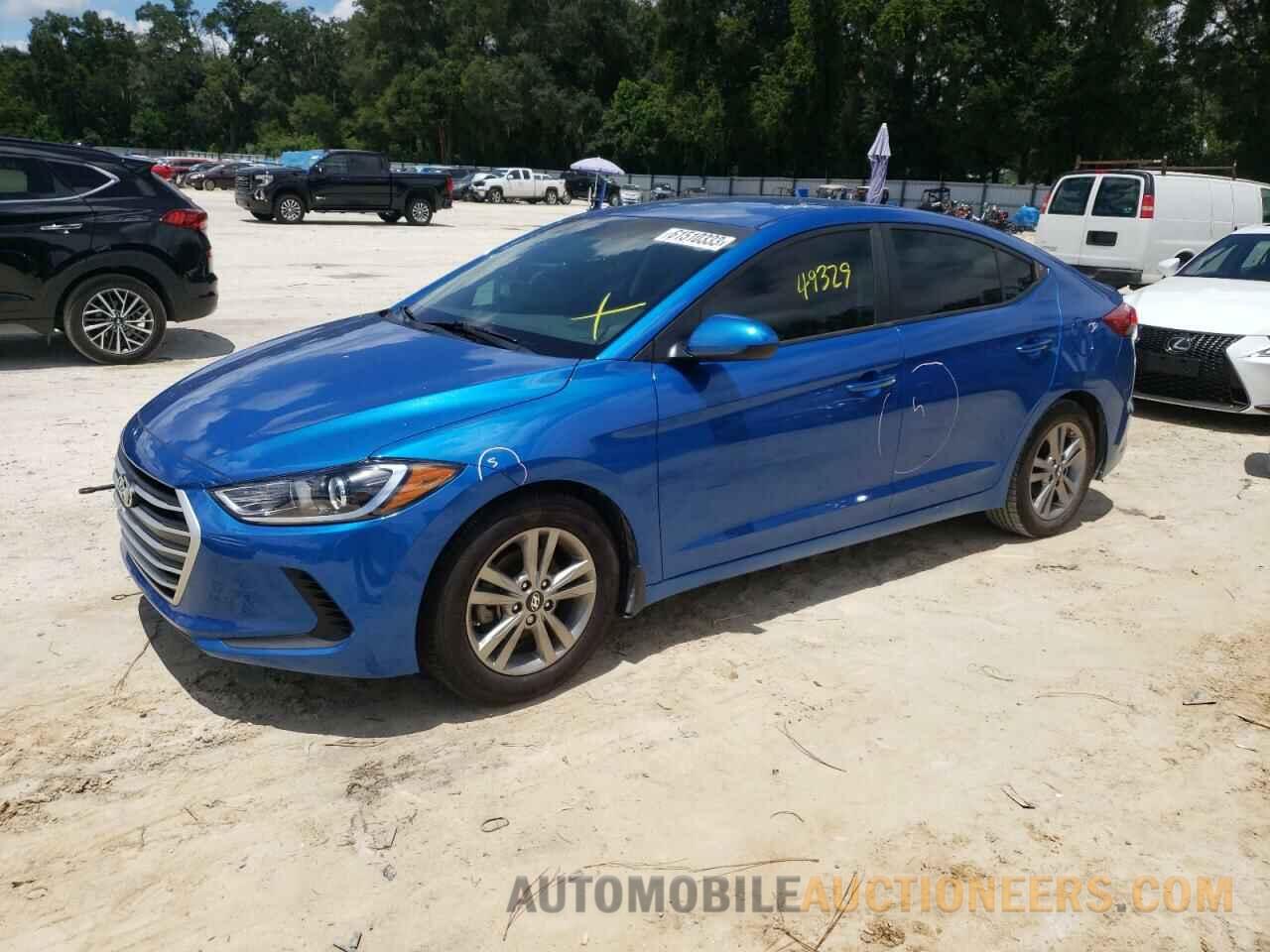 KMHD84LF4JU648366 HYUNDAI ELANTRA 2018